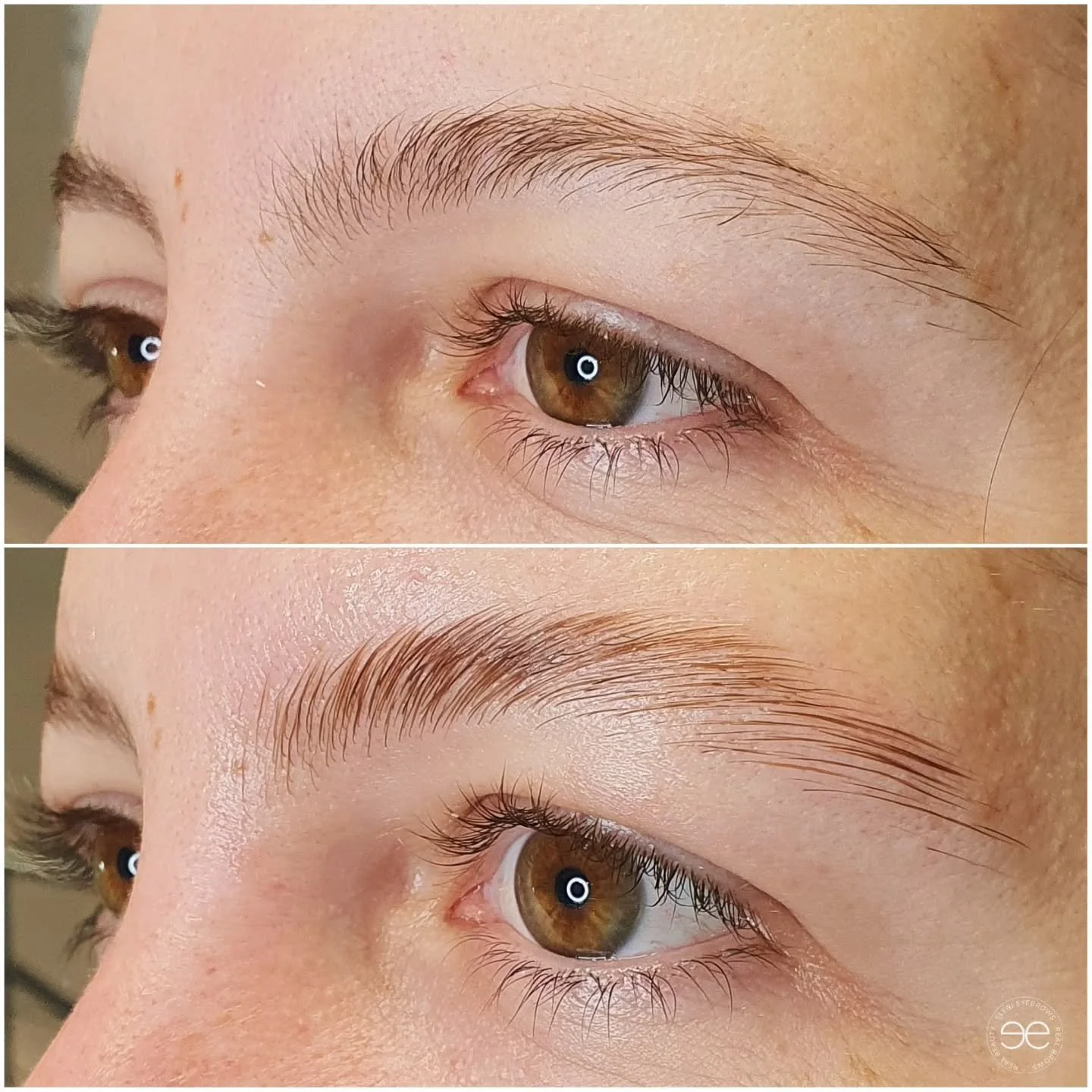 more proof that a big brow isn&rsquo;t the only brow suited to a Brow Lift (aka lamination) 

petite brows can have just as much presence &mdash; it&rsquo;s not about size, it&rsquo;s about direction, texture and working *with* what&rsquo;s already t
