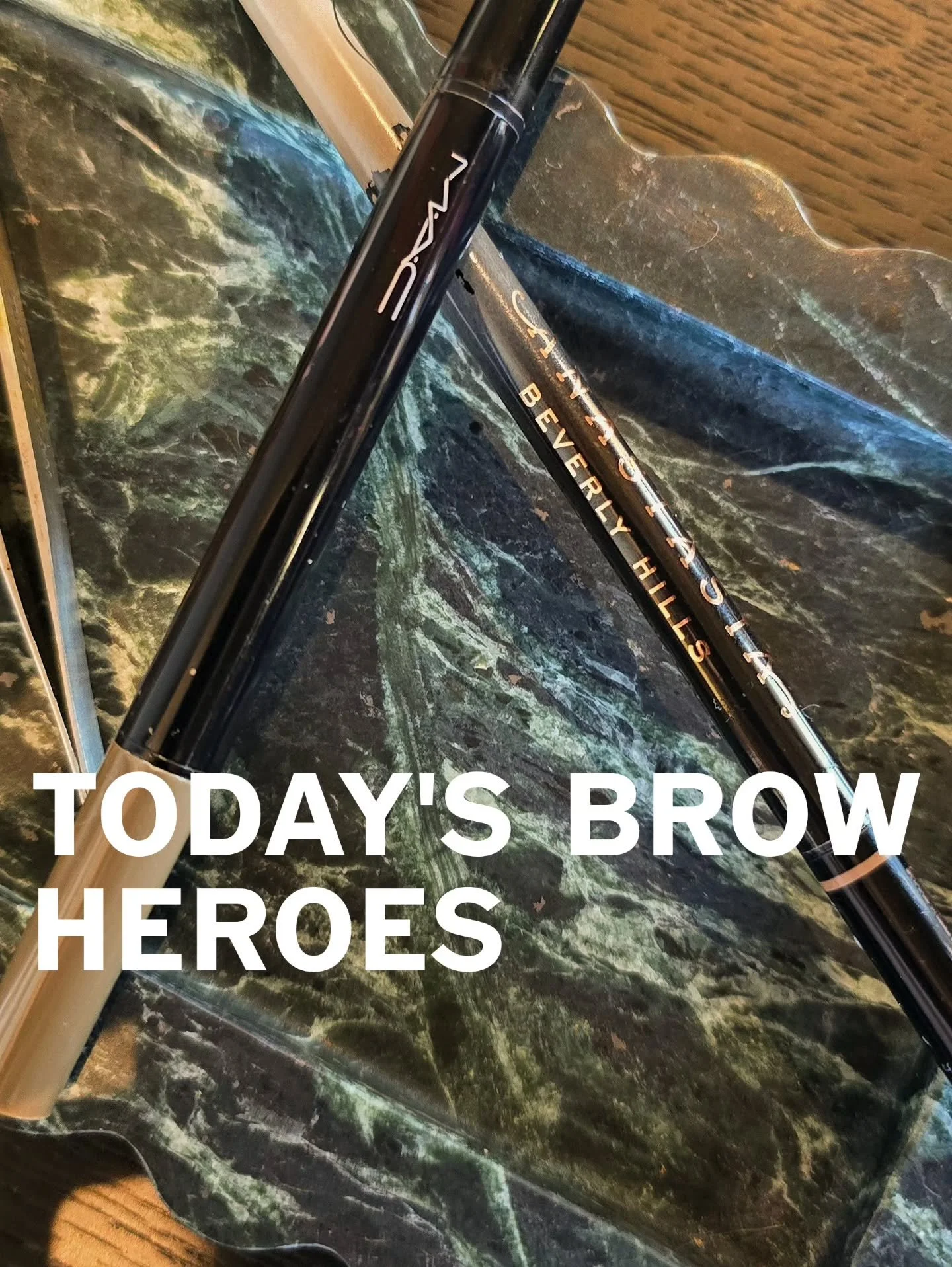 today&rsquo;s brow heroes.

these two were my go-to for the most believable, skin-like hairstrokes &mdash; I draw in texture, not block in colour.
layering two shades is where the magic happens&hellip; depth, softness, dimension. never flat.

one of 