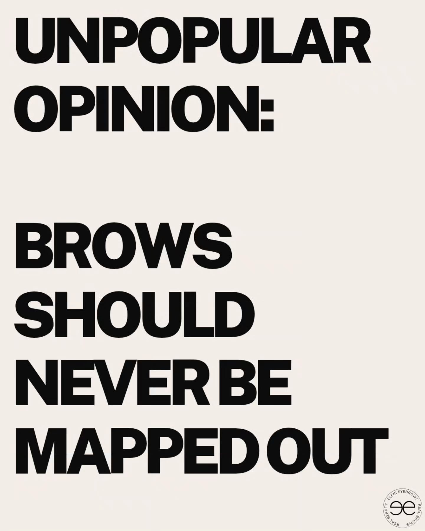 Faces aren&rsquo;t symmetrical.

So why are we pretending they are?

Mapping gives you rules.

Good brow work requires restraint, intuition, and knowing when to stop.

This is how you keep brows real.

#unpopularopinion #theundonebrow #browartistmelb