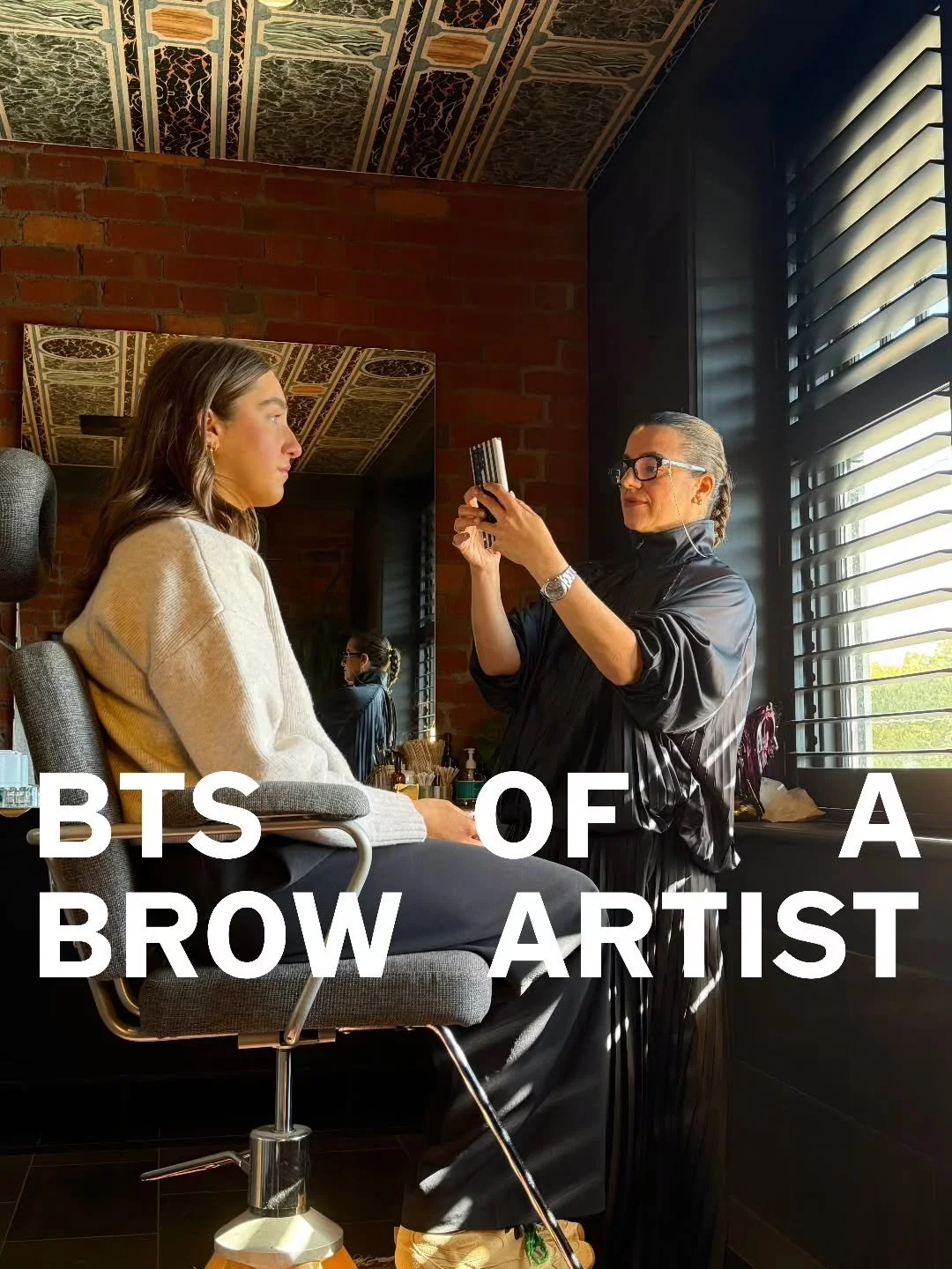its not all tweezers, tinting &amp; and tiny brow hairs stuck to my clothes&hellip;

it&rsquo;s also me turning into a full-time photographer trying to capture your brows in their best light before you leave the studio and have everyone wanting your 