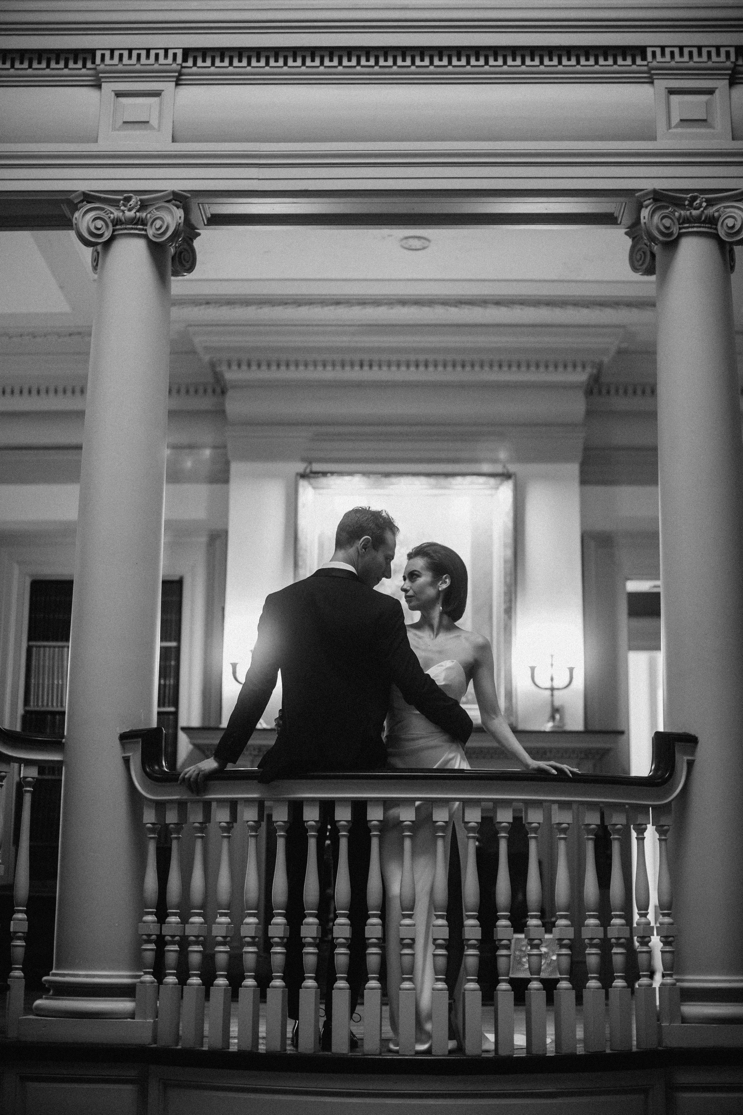 Sacha & Max's Wedding at Glen Foerd in Philadelphia, PA by Kelly Levin