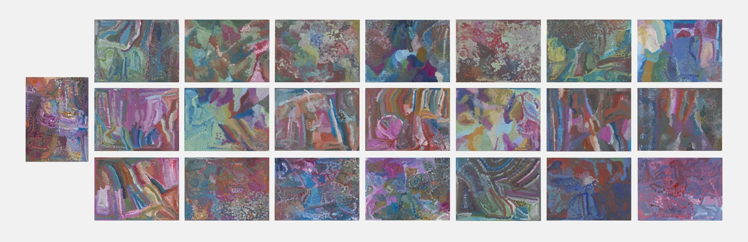 5. Emily Kam Kngwarray, The Alhalker suite, 1993. NGA © Emily Kam Kngwarray Copyright Agency. Licensed by DACS 2025.jpg