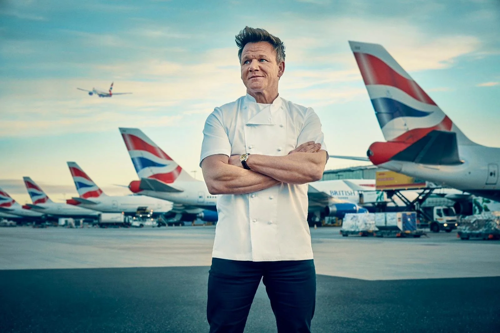 Gordon Ramsay Plane Food Market