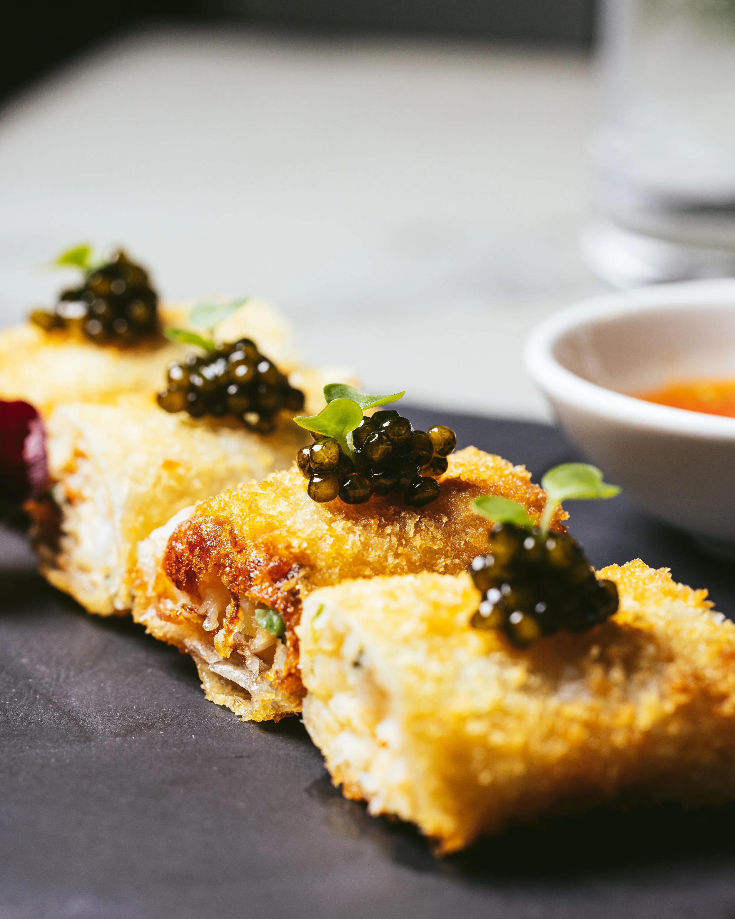 Dover Sole Crab Roll with Caviar.jpg