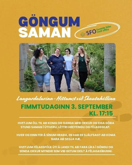 SFO-GANGA Í LAUGARDALNUM