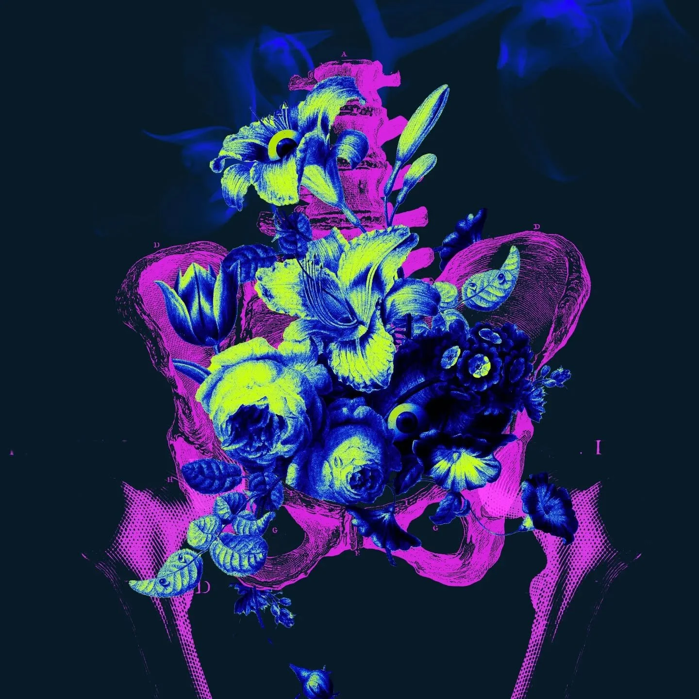 Happy Halloween! No one loves hiding eyeballs in baroque flower arrangements as much as I do 🧿🌺👹