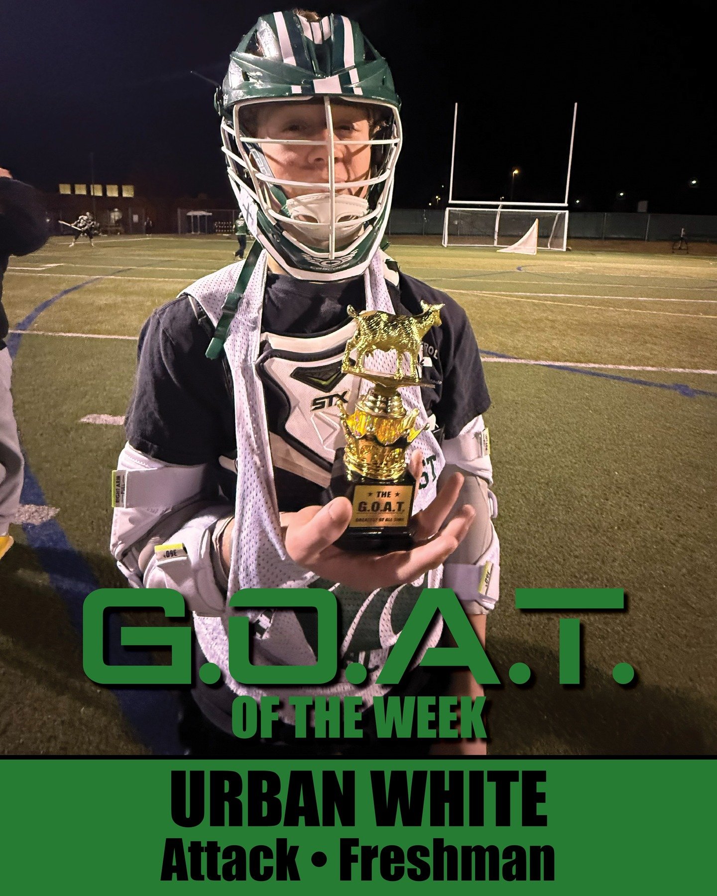 Way to go, Urban! GOAT of the week!