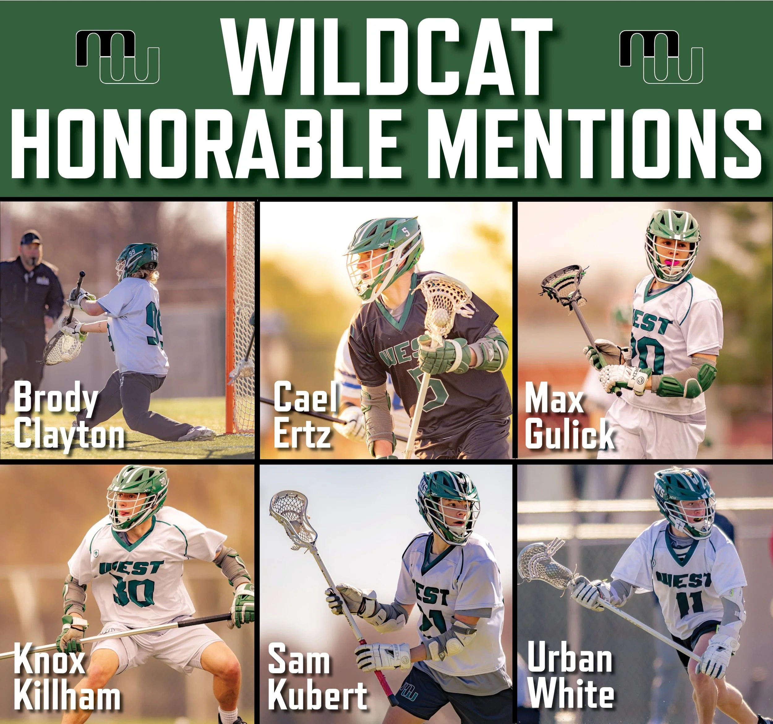 Our Wildcat All-State Honorable Mentions have made this team proud on and off the field! Great job, Cats!