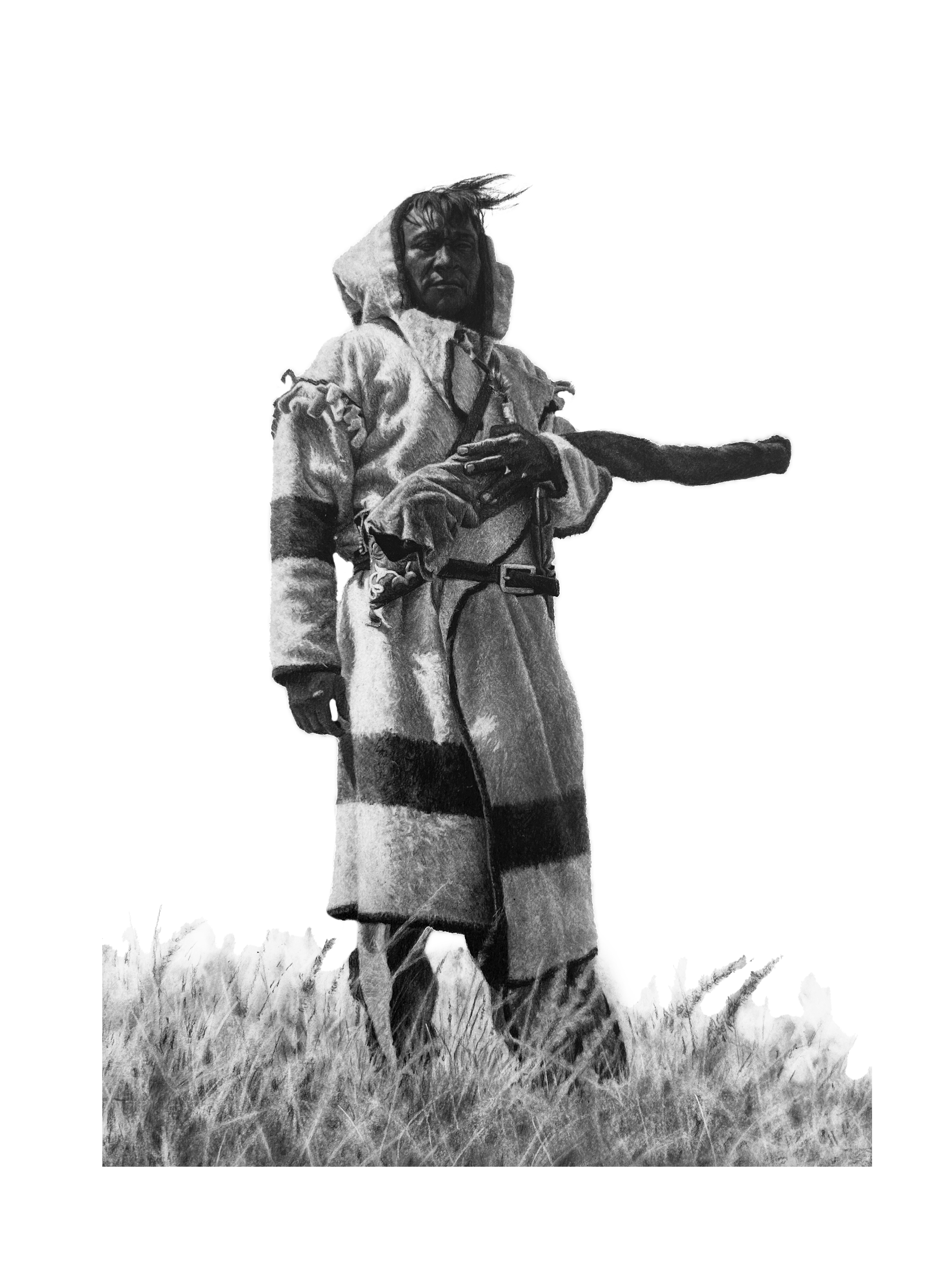 "The scout"-
Charcoal
19x25