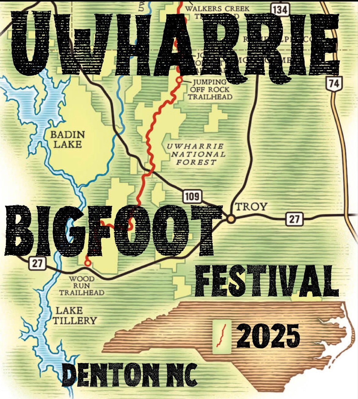 Uwharrie Bigfoot Festival Day 2