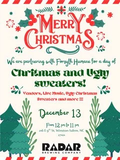 Christmas and Ugly Sweater Event