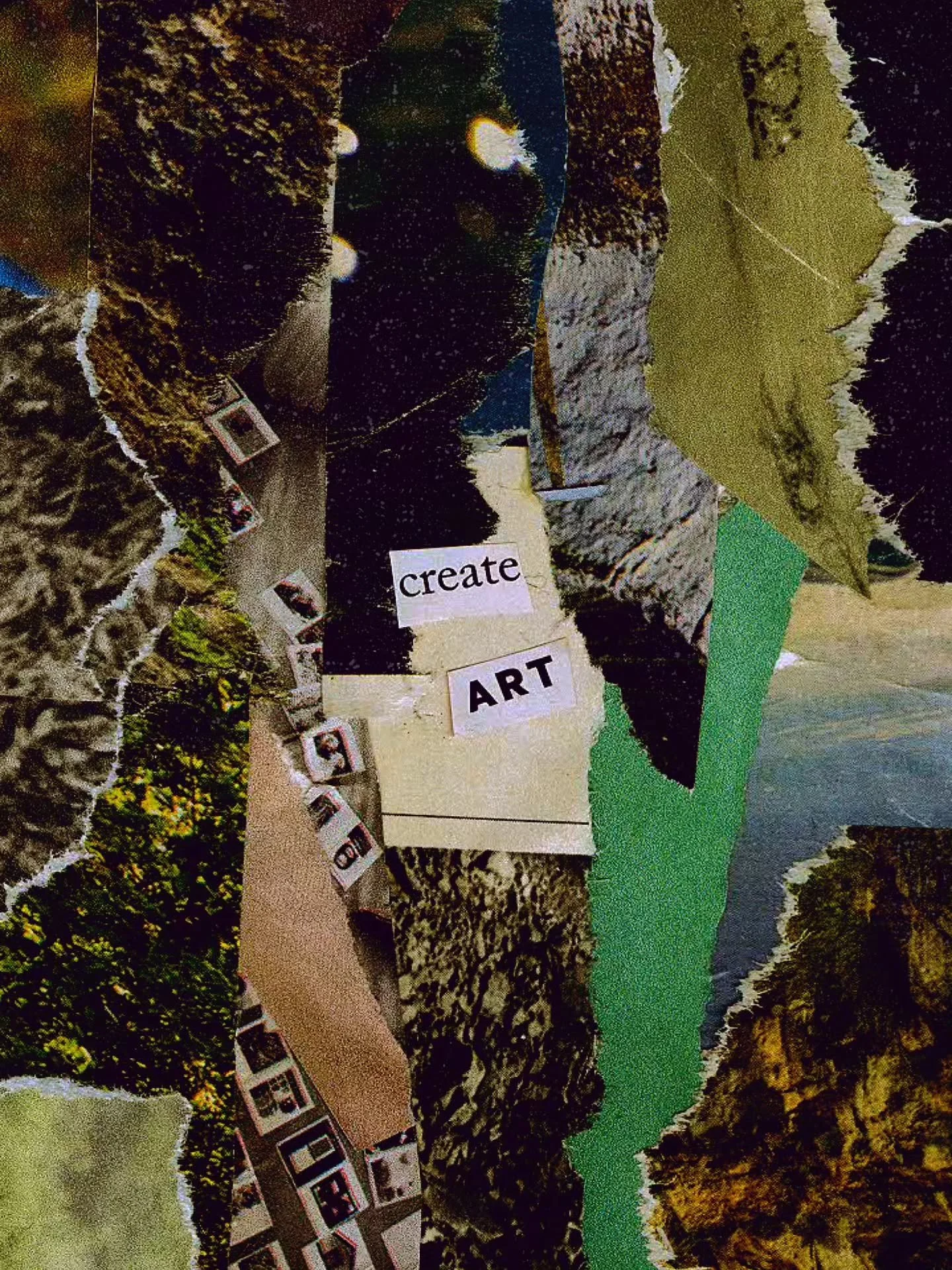 A little throwback for today. April 2025 word collages ✨️

#analogcollage #mixedmediacollage #cutandpaste #collagemaker #womenwhocreate