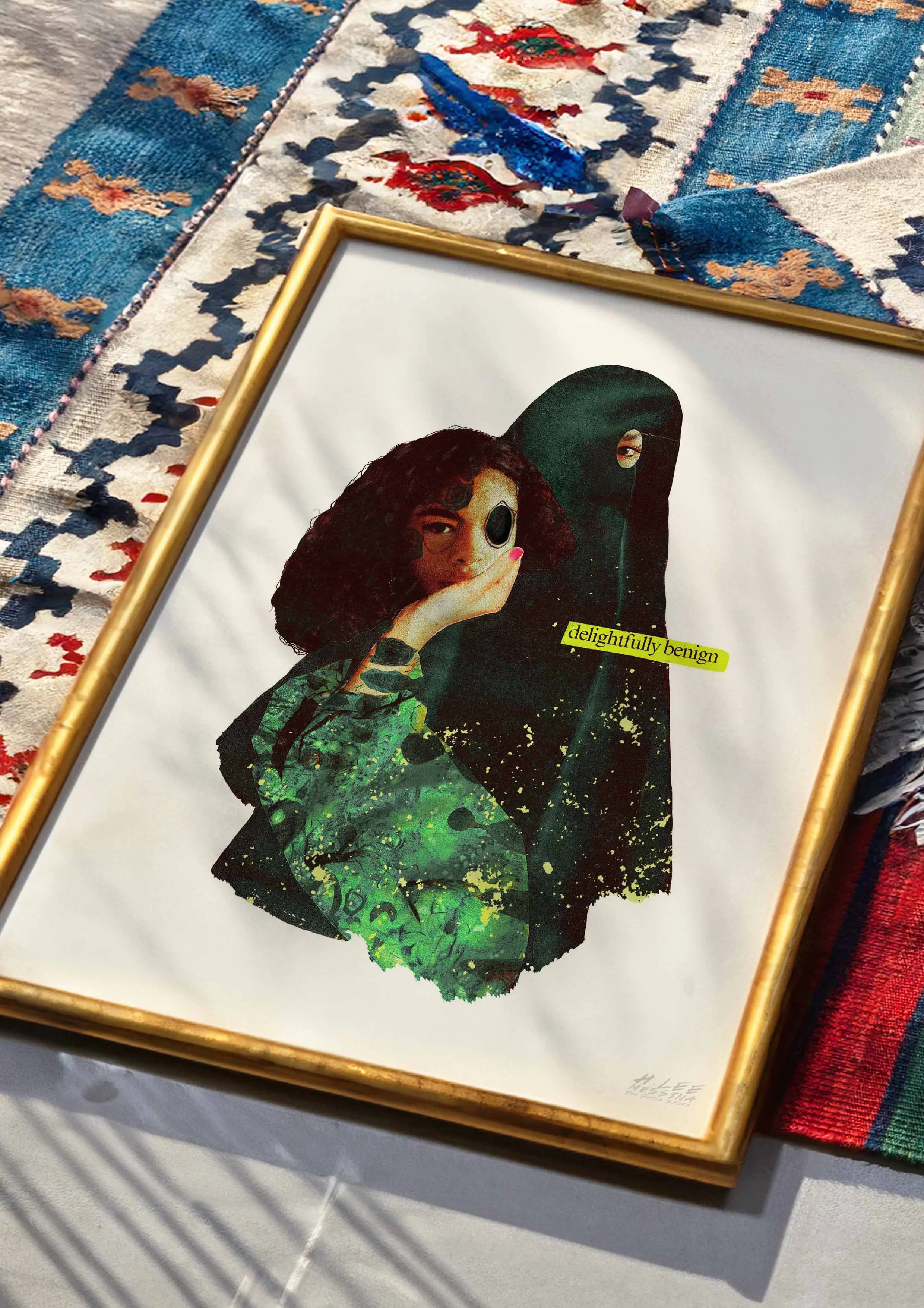 Delightfully Benign Print