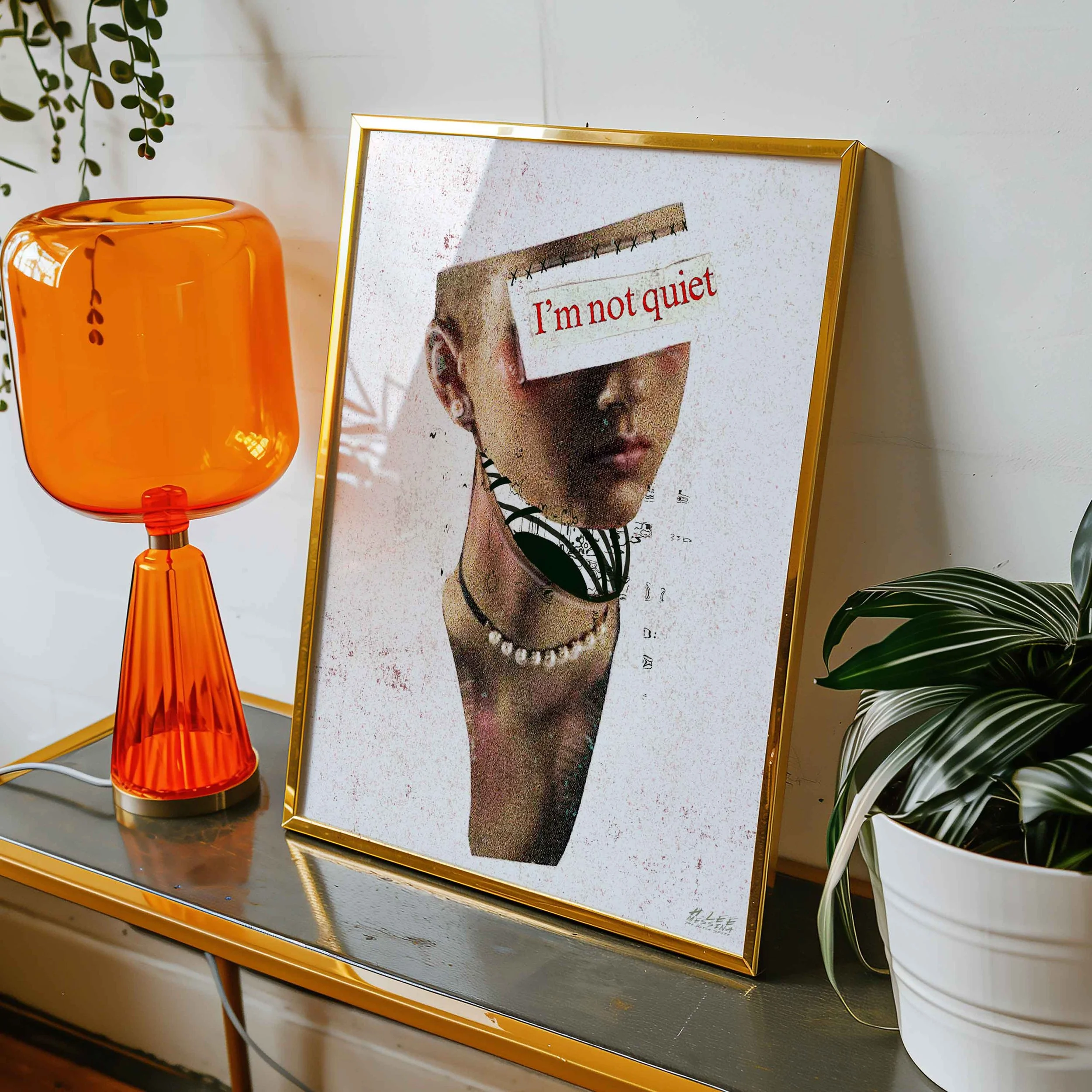 I'm Not Quiet Print