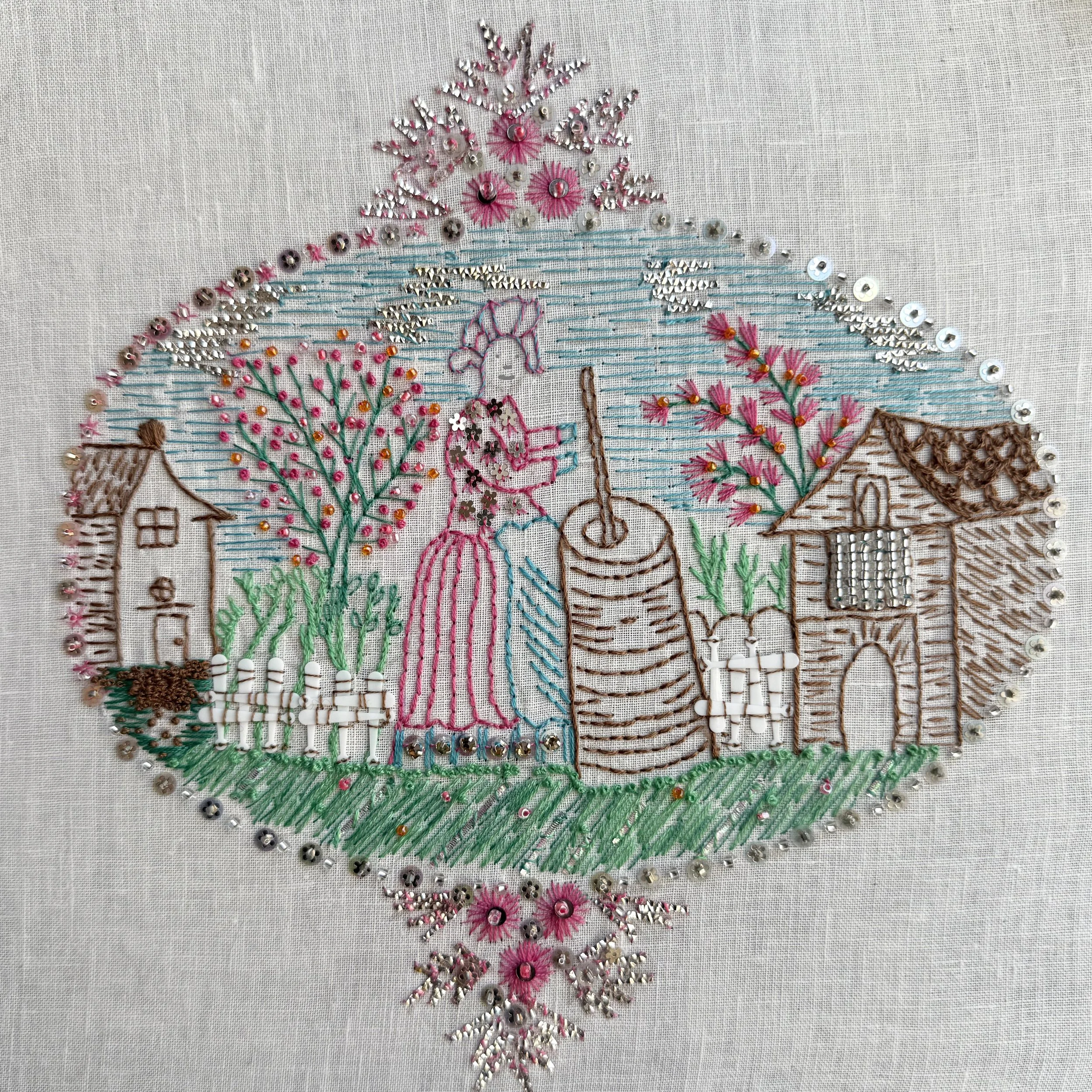 MAY Online embroidery workshop