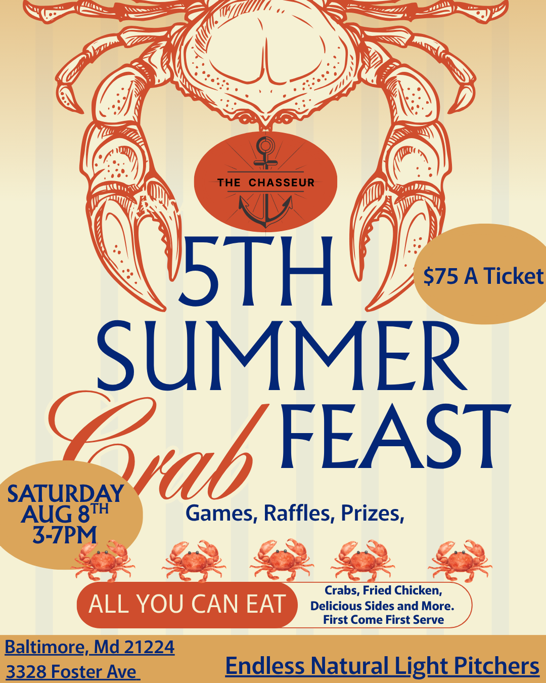 5th Annual Crab Feast 