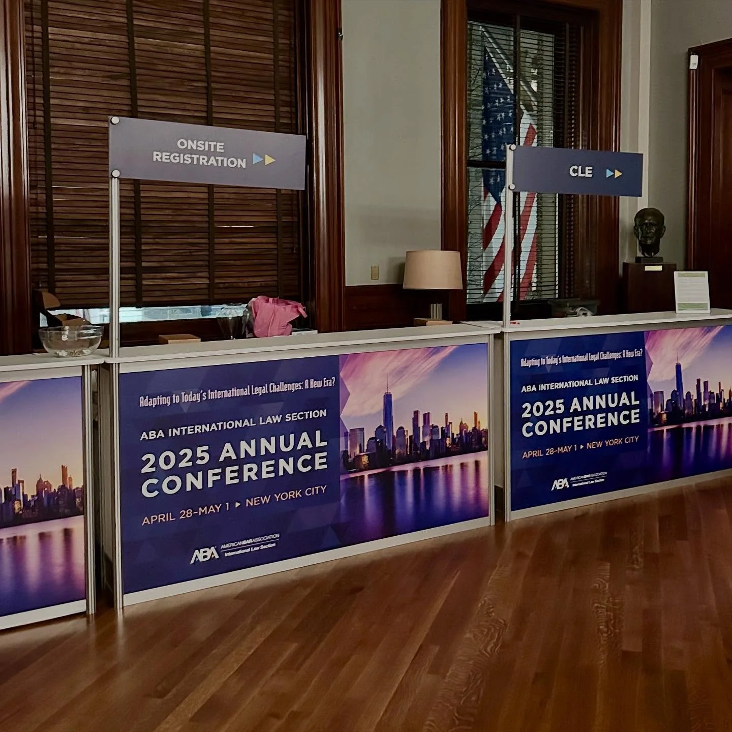 We had a great time hosting the @americanbarassociation this week at 42 West 44 for their annual conference!
