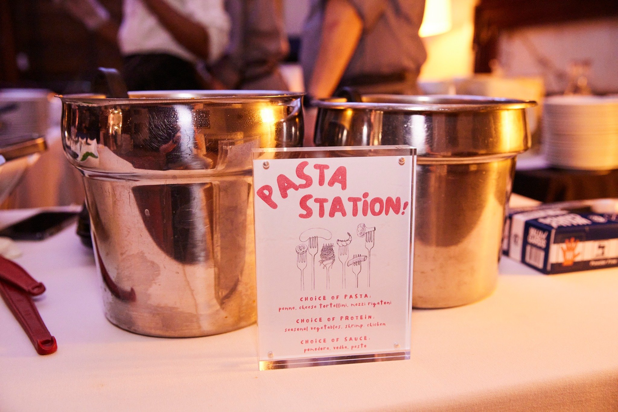 We love it when our client's ask for chef executed stations. A "make your own" pasta is one of our favorites! What's your go-to pasta?