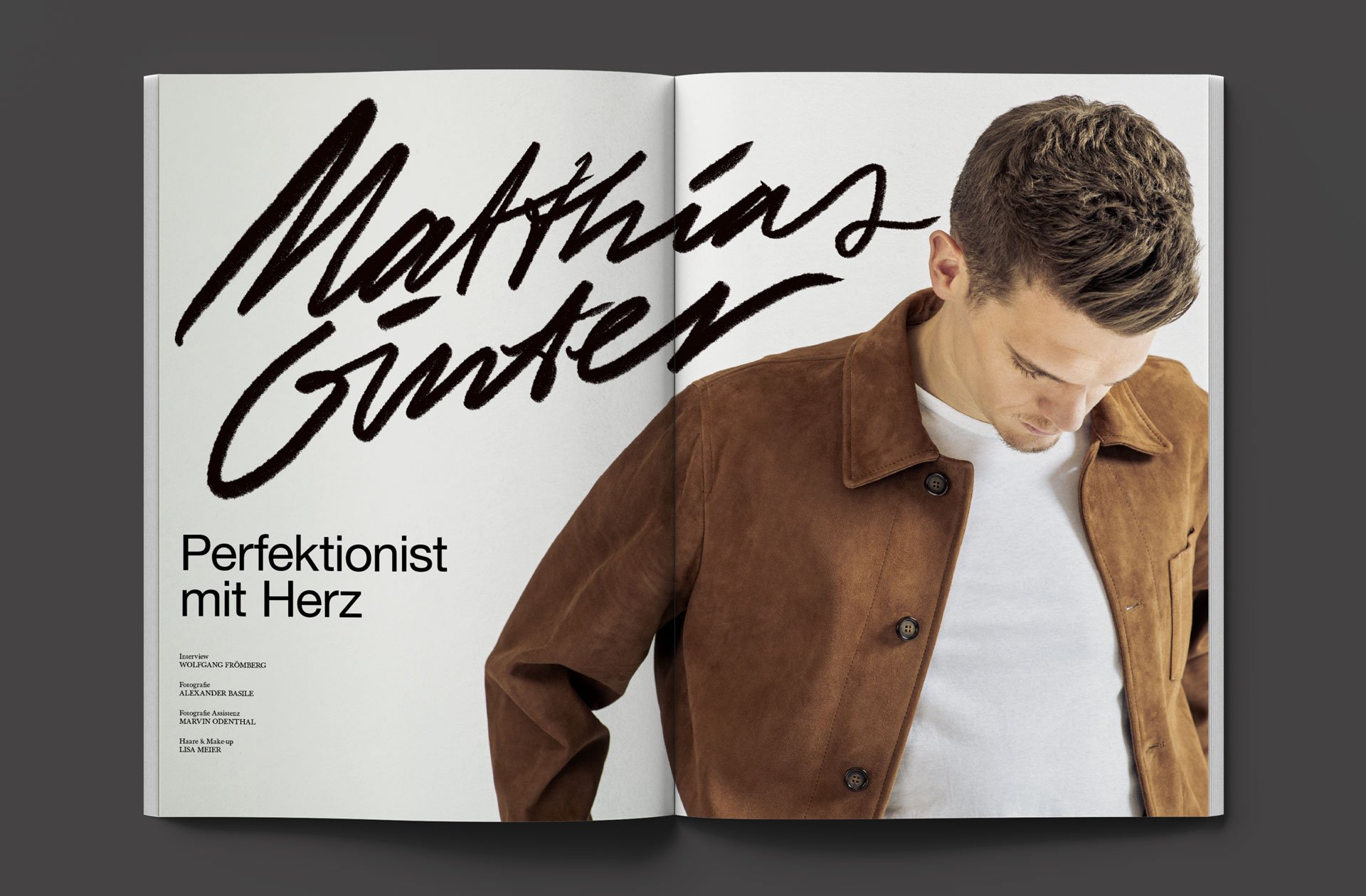 Modefotografie für Issue von Life After Football mit Matthias Ginter