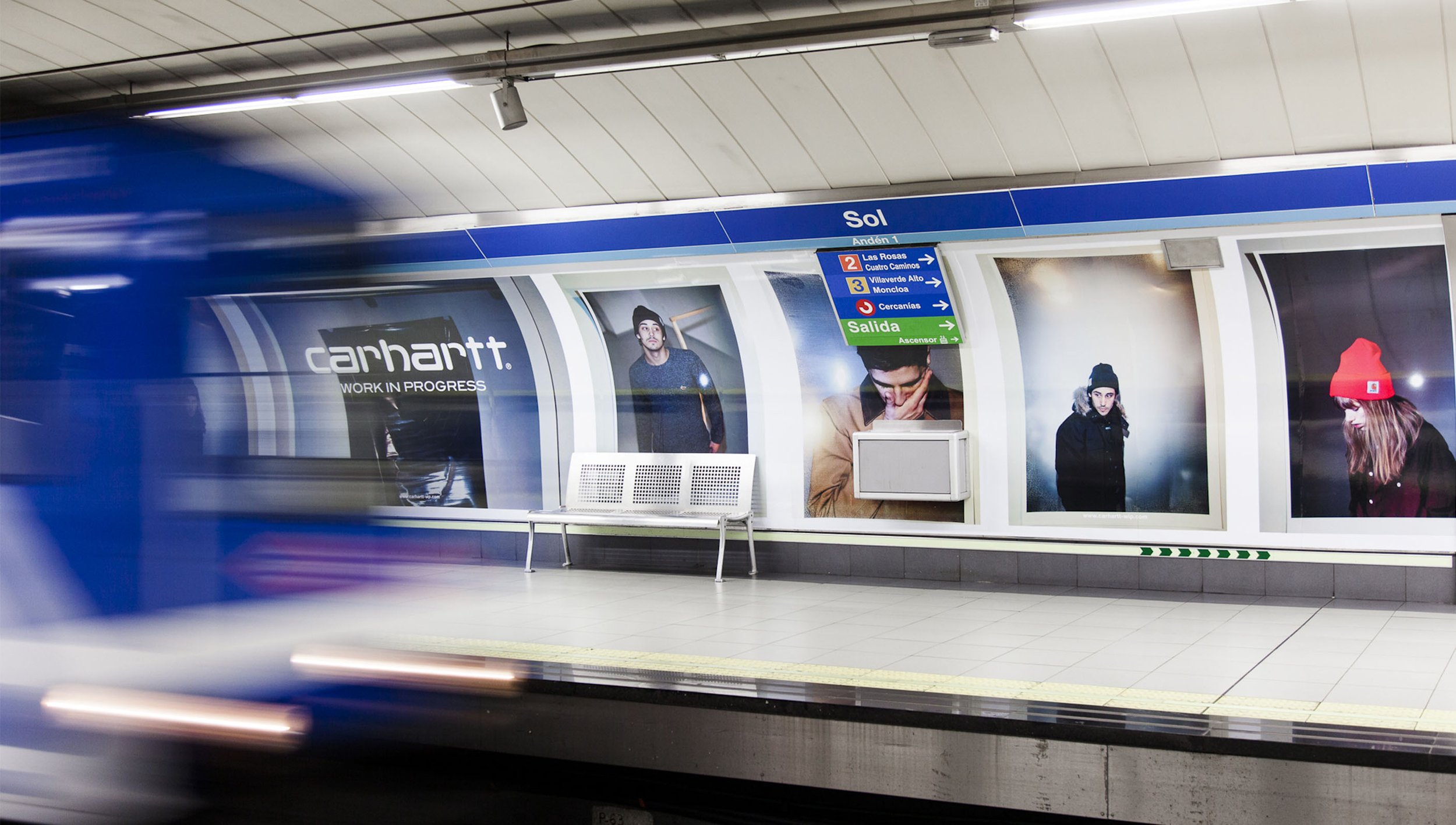 Werbefotografie von Kleidung einer Werbekampagne von Carhartt WIP