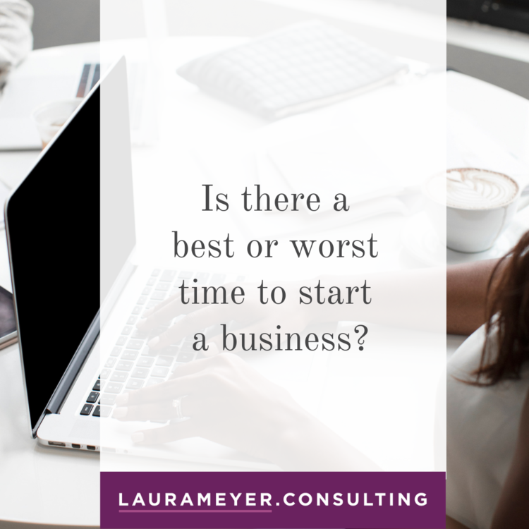Is there a best or worst time to start a business?