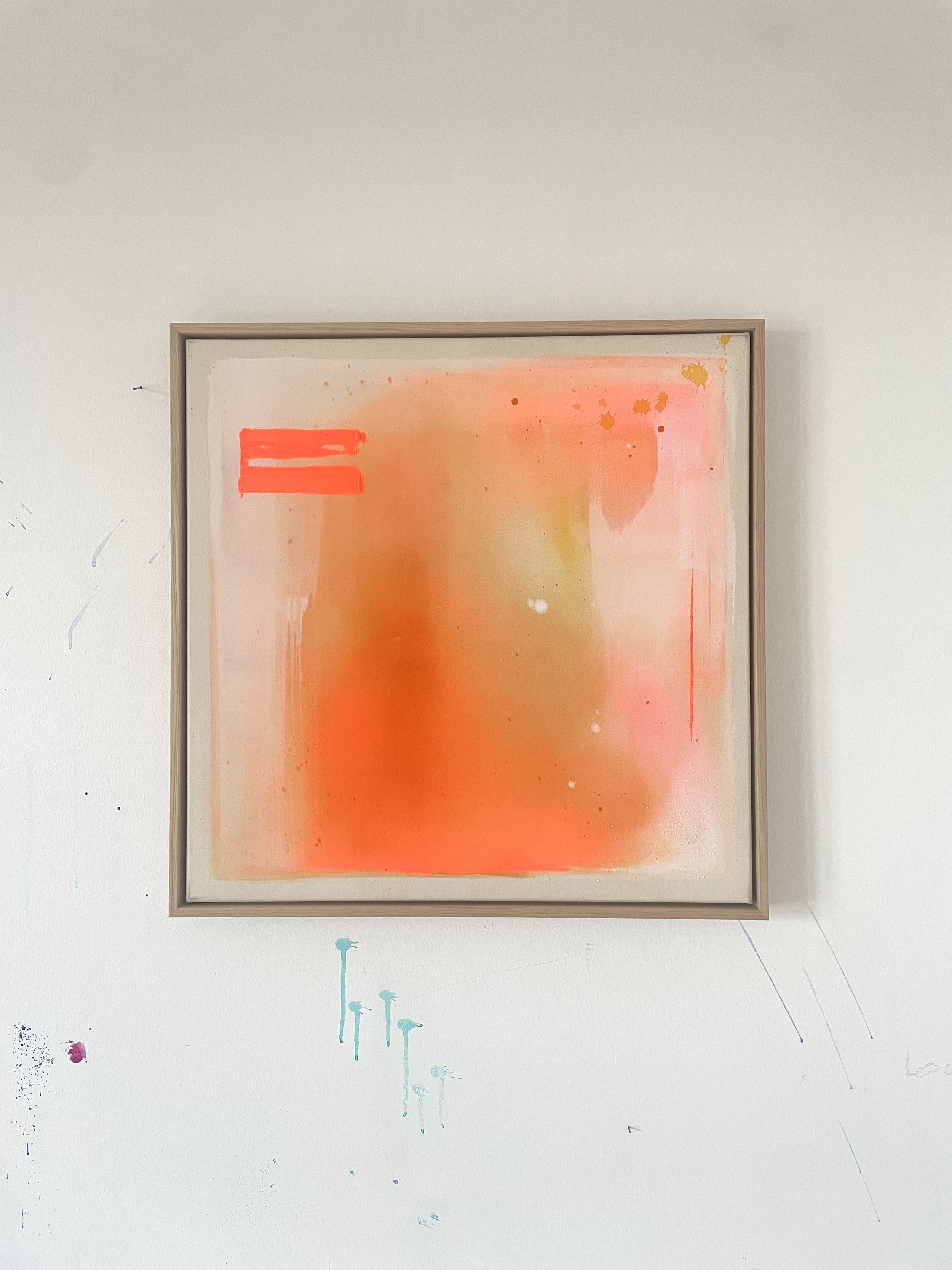 "Brigther than you think" 60x60cm, 790€ // Vorlage für Print Edition