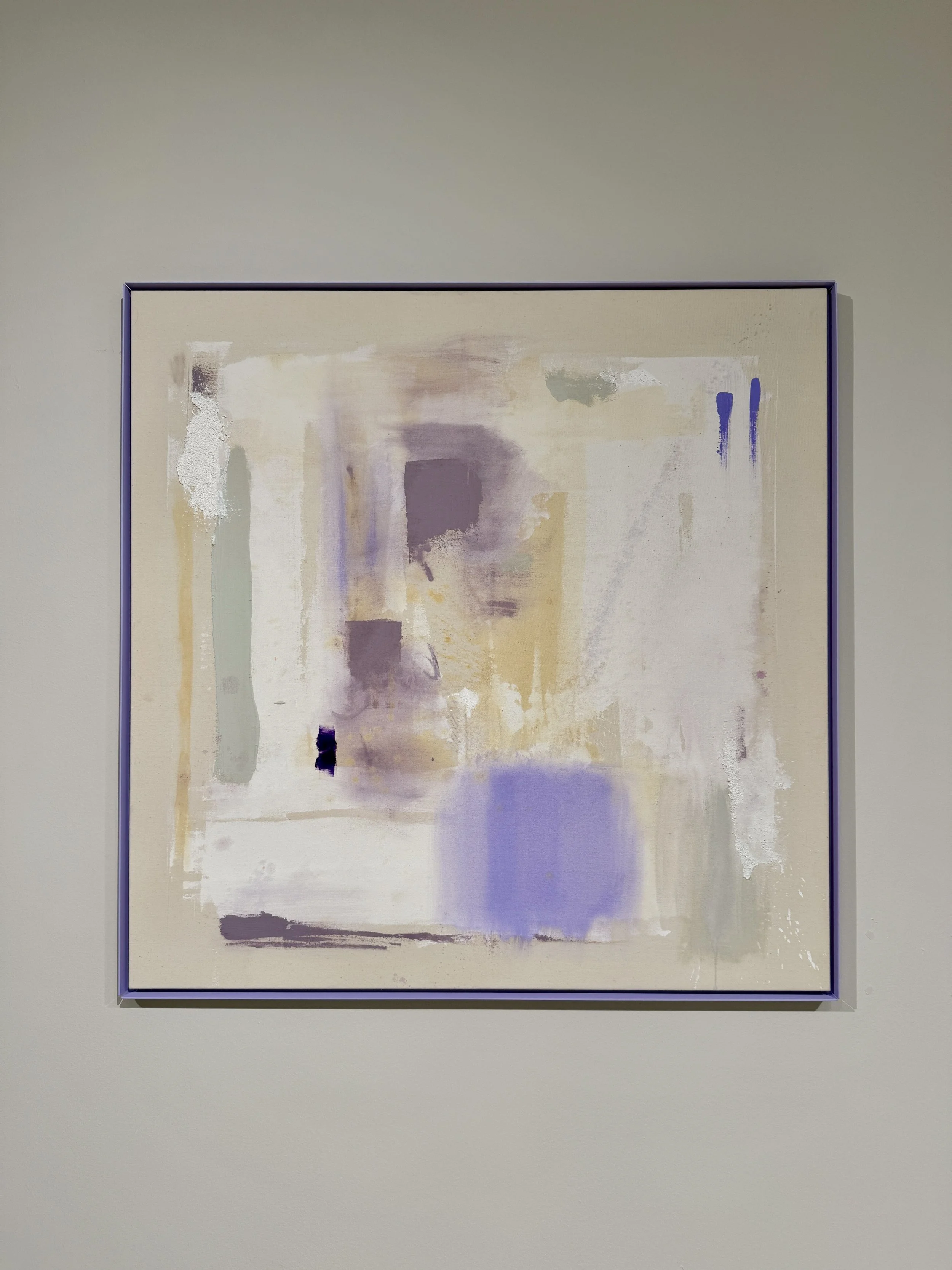 "PURPLE LIGHT" 100x100cm, available