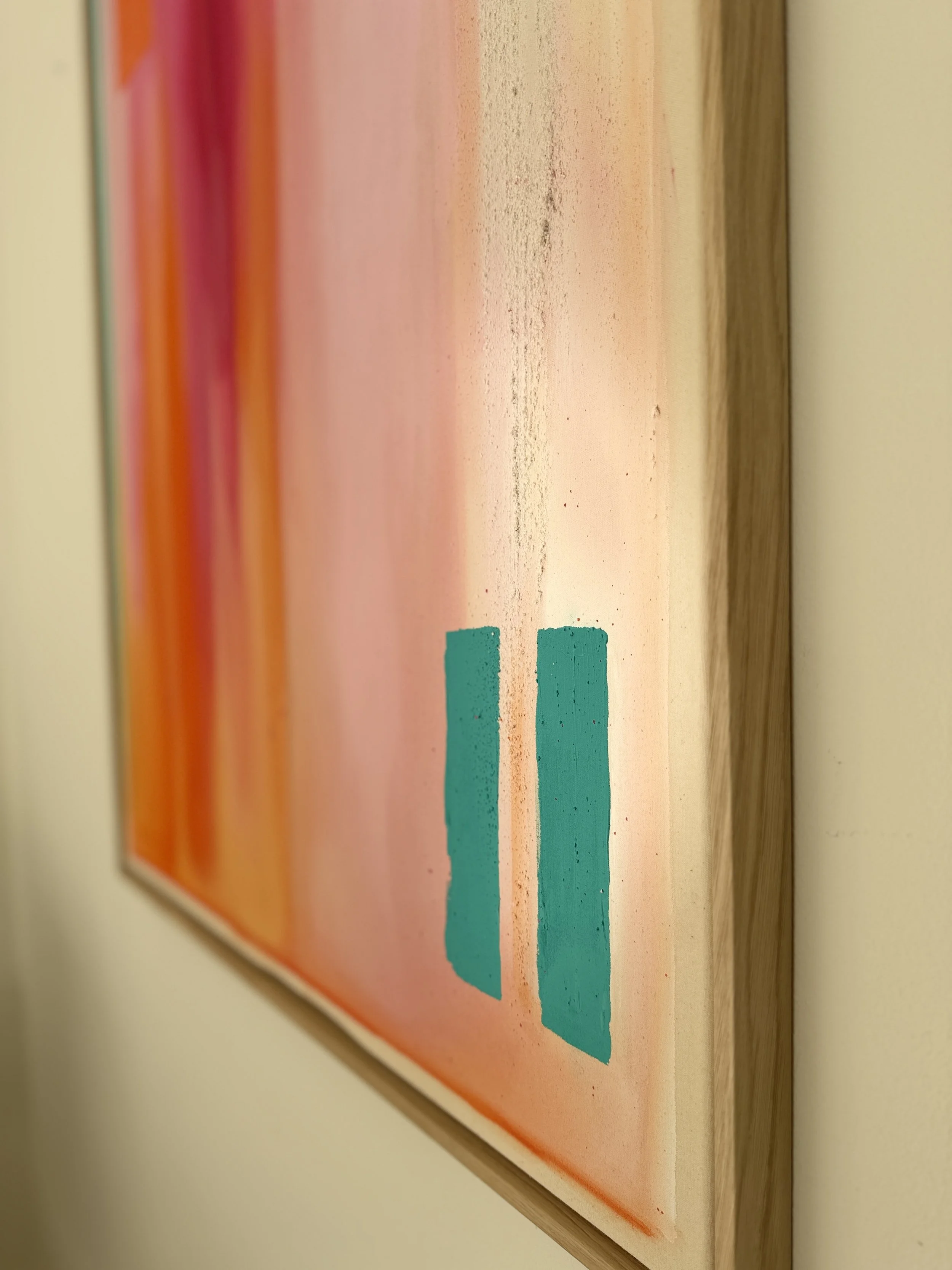 1800€ incl. Oak Floating Frame