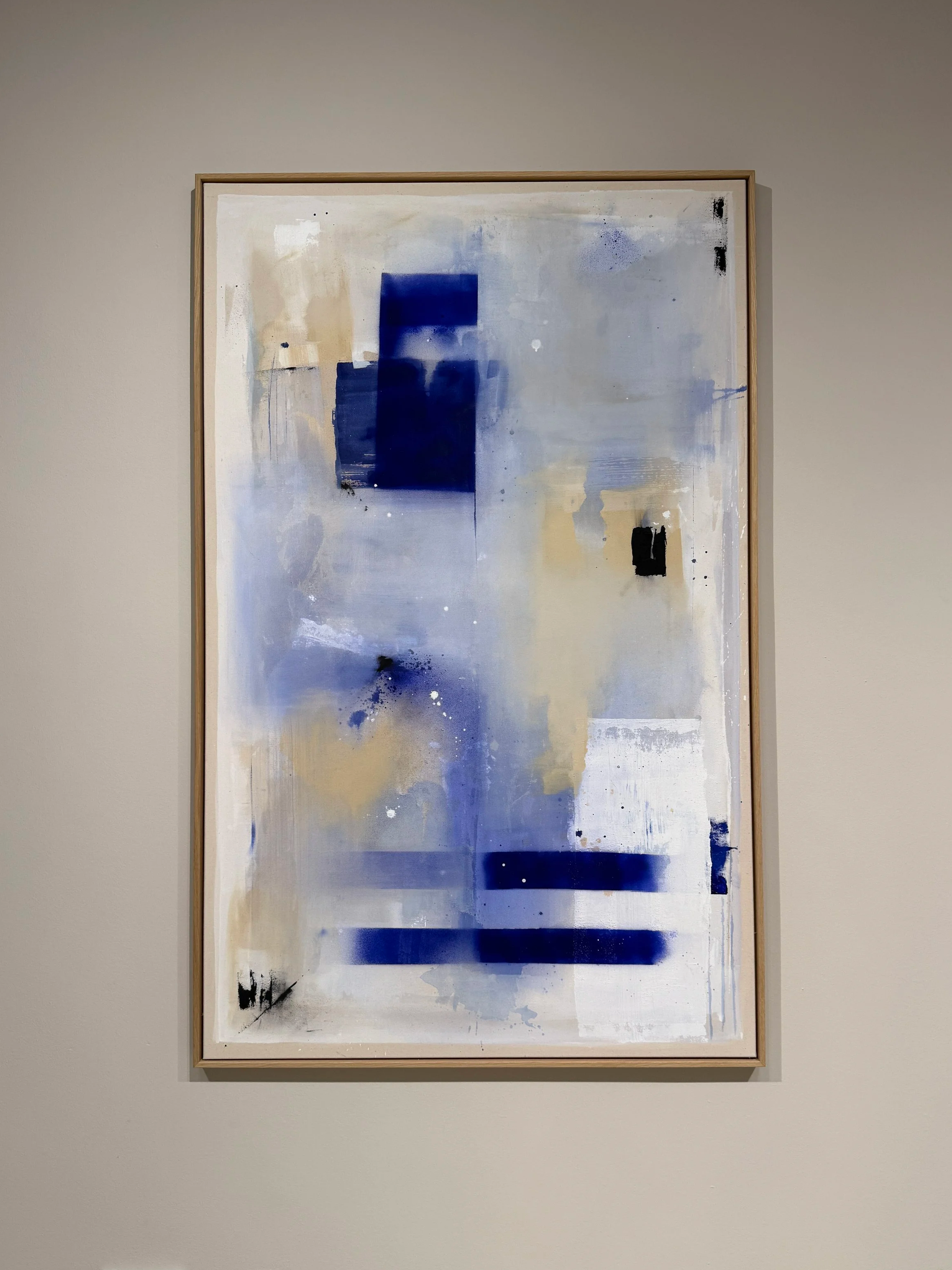 "BLUE FORMULA" 160x100cm, sold
