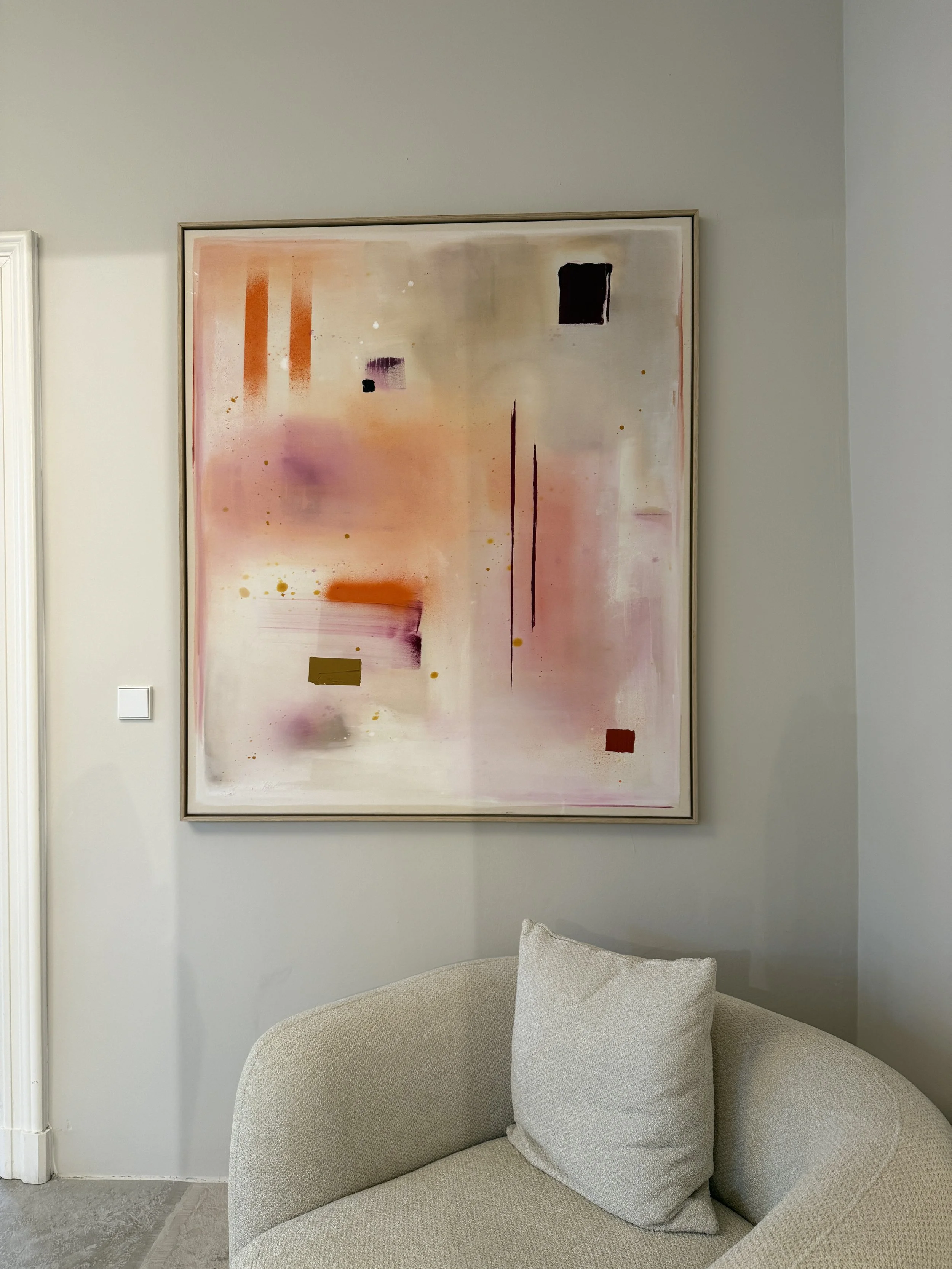 "WARM OASIS" 140x120cm, available