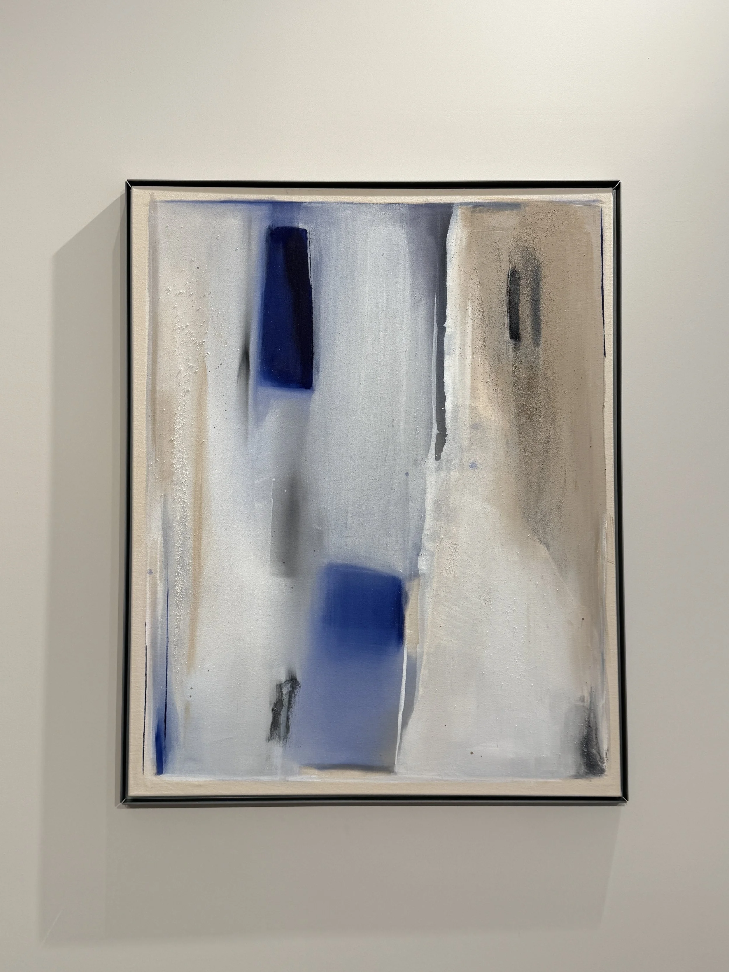 "BLUE IRON" 100x80cm, sold