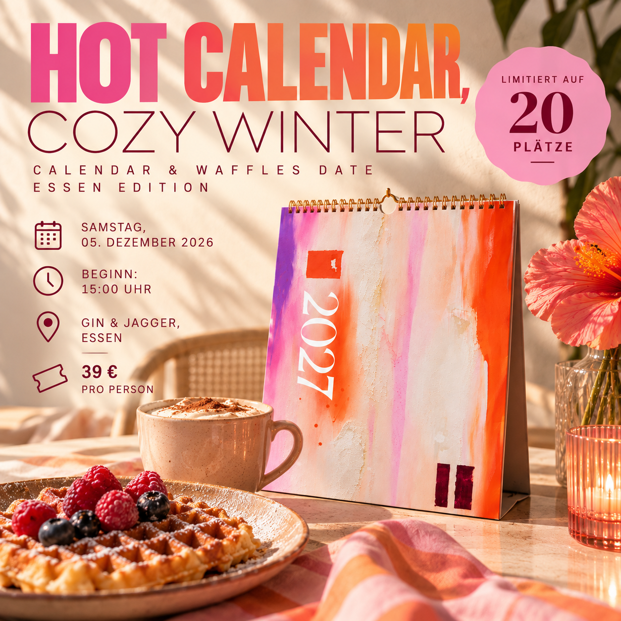 ESSEN: HOT CALENDAR, COZY WINTER