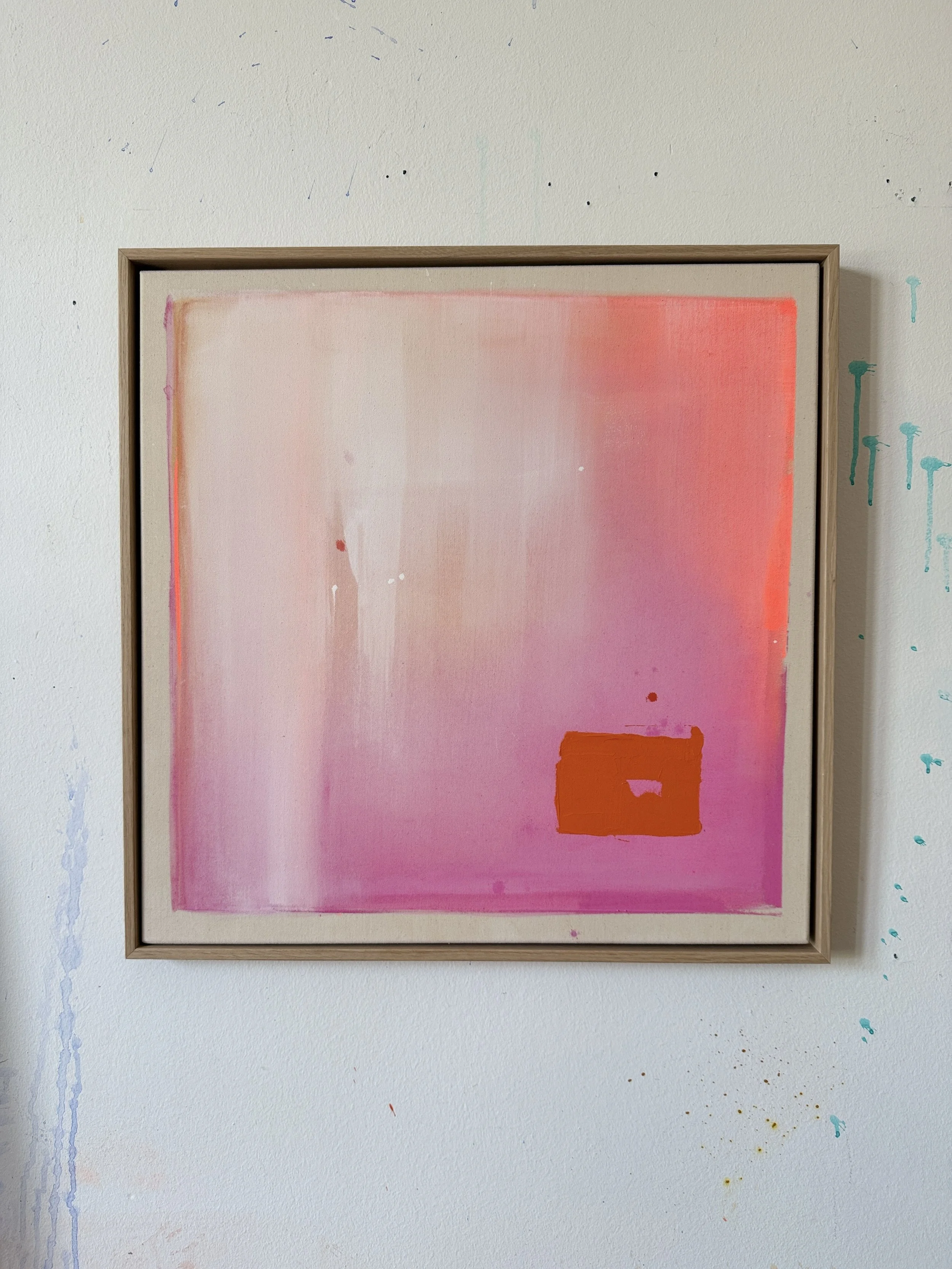 "Eye Candy II" 60x60cm, available