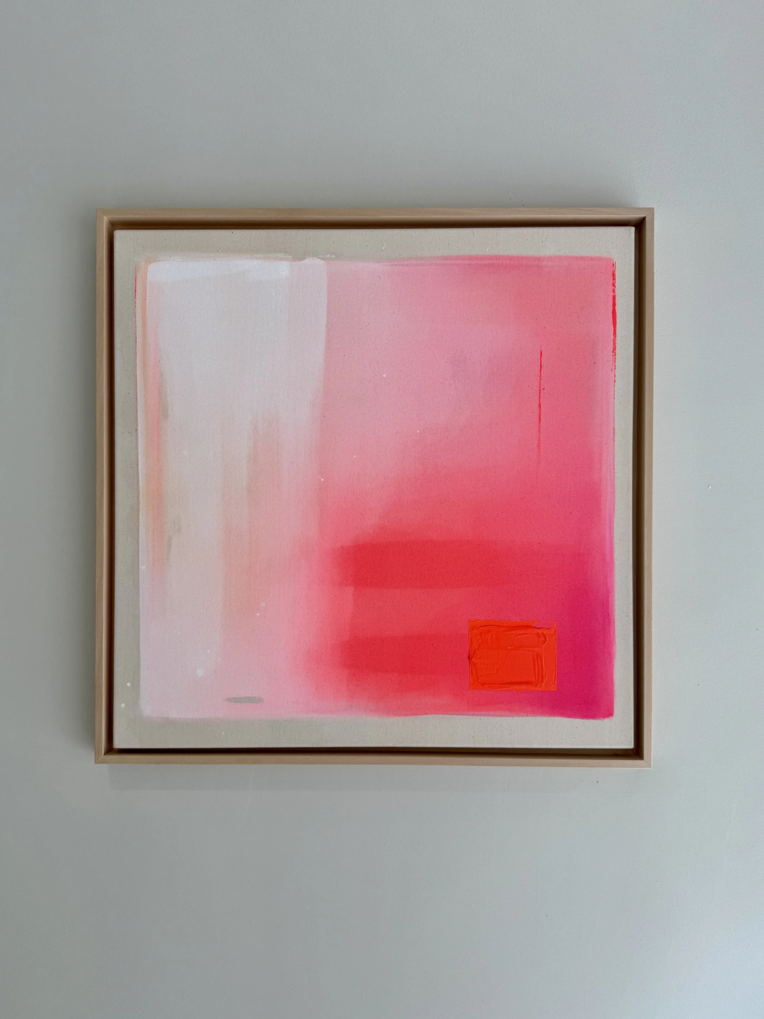 "Coral Touch" 60x60cm, available