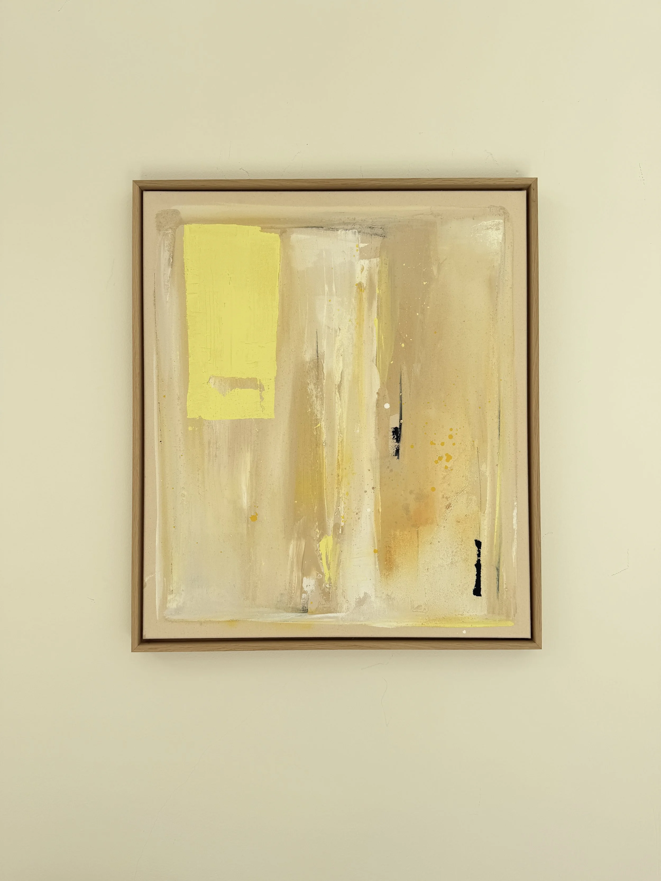 "Butter Lemon Square" (70x60cm) 