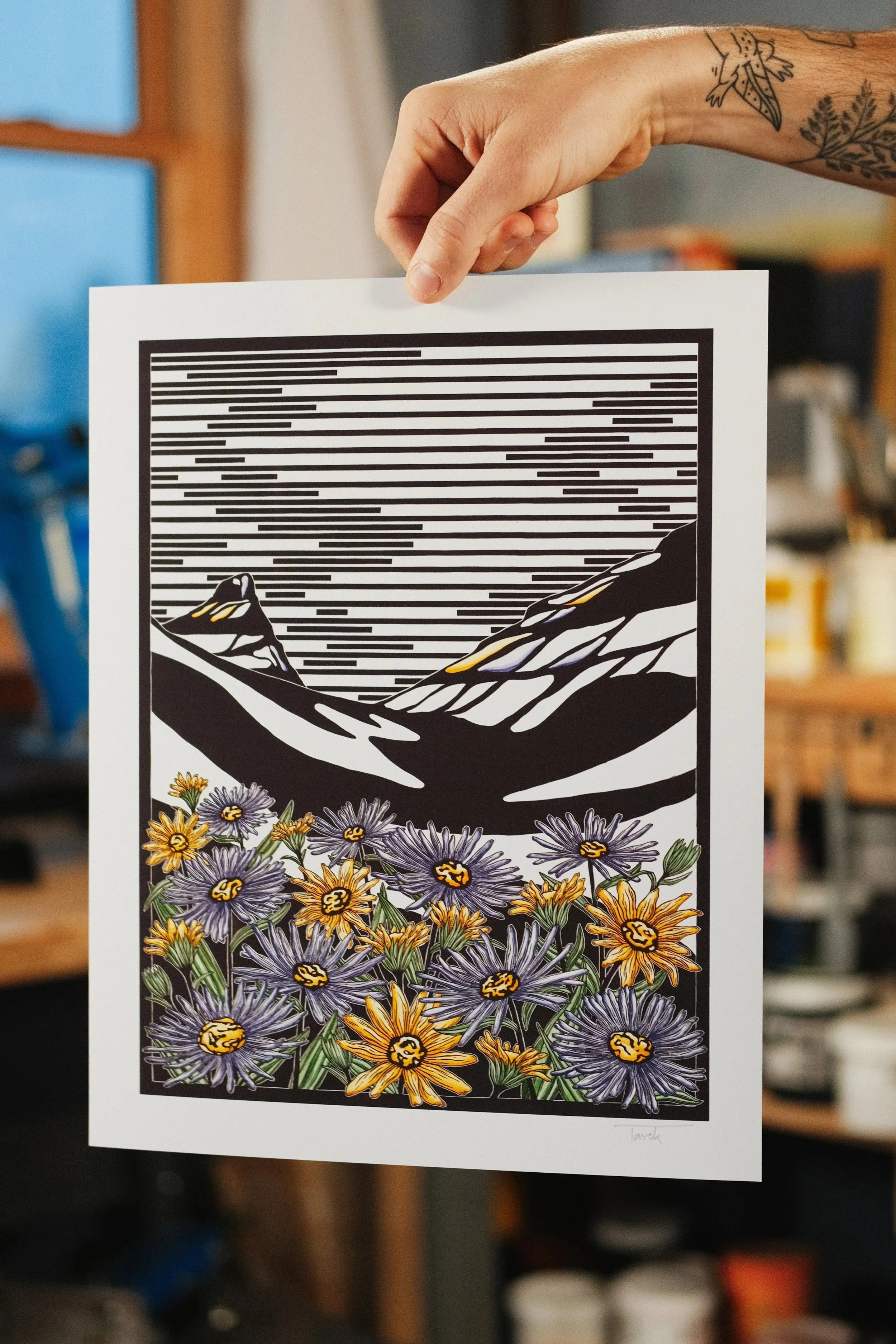 Stoney Indian Pass Moonrise Digital Print