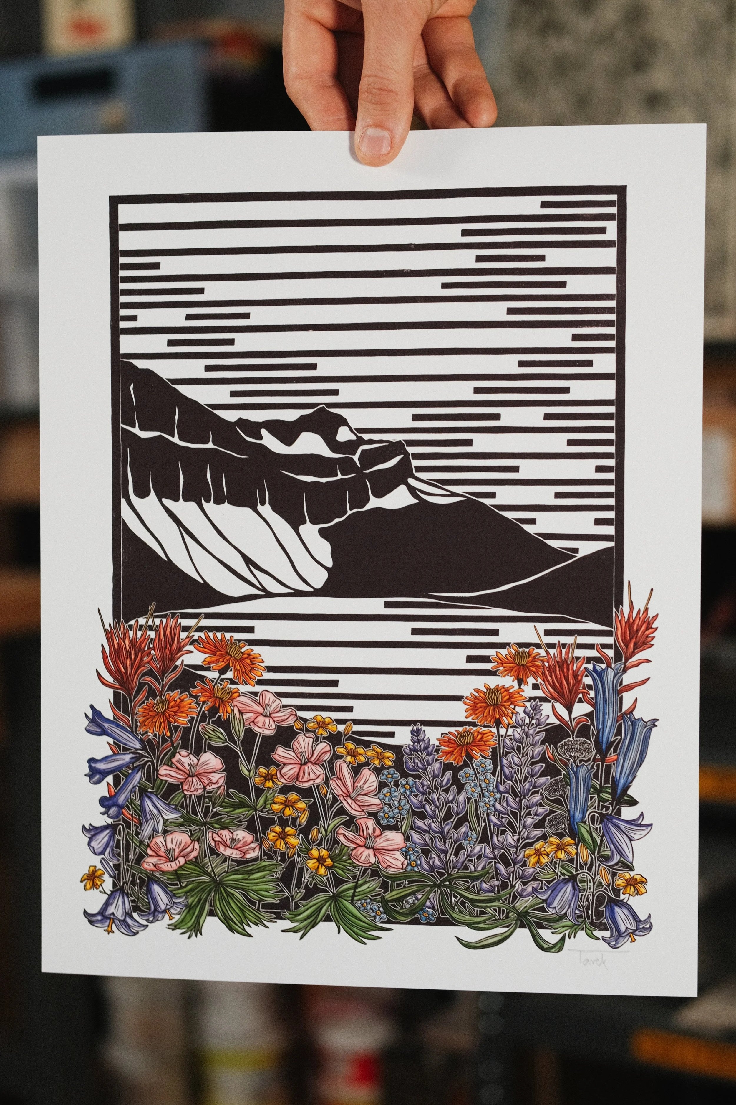 North Wall Digital Print