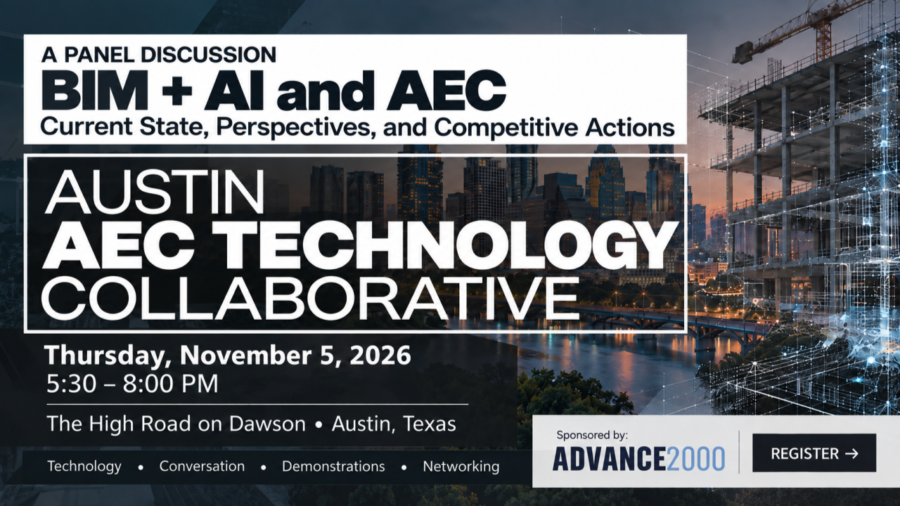 BBQ & BIM+AI Dinner, AEC Technology Collaborative, Austin