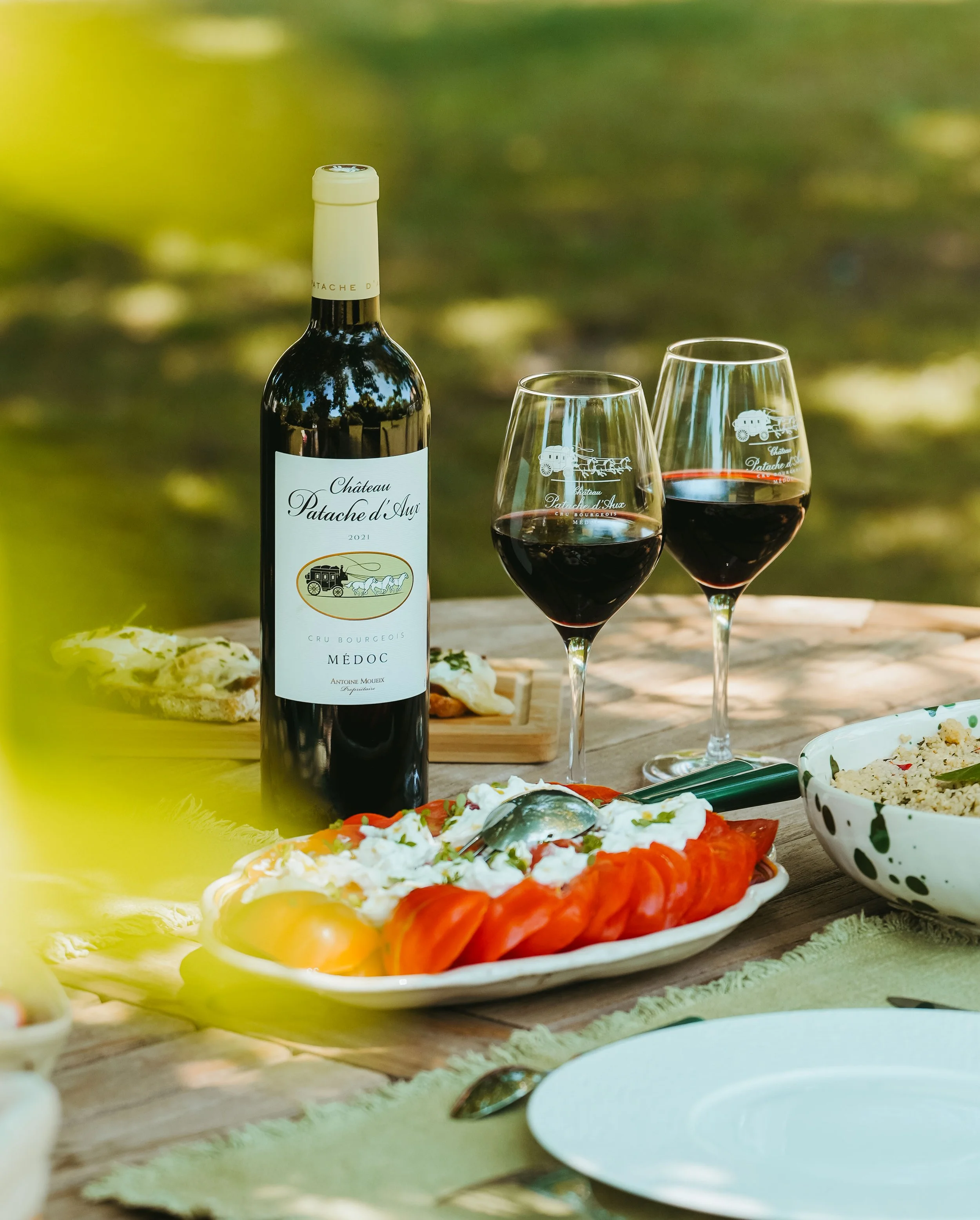 chateau patache d'aux conseil strategie de marque agence communication digitale gastronomie