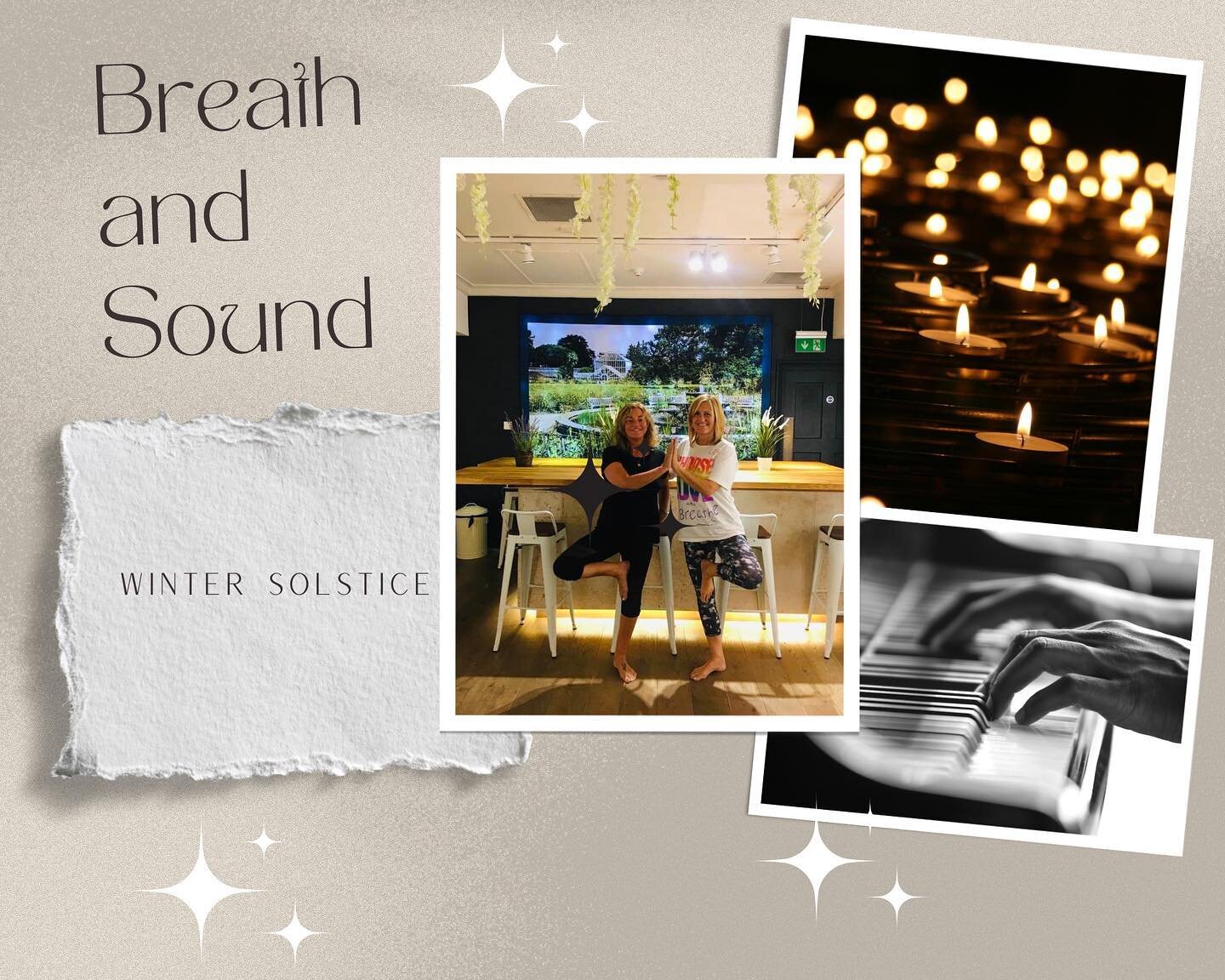Spirit + Soul (Emma Kerr) and Breathing Bliss@breathingbliss (Lisa Sibley) invite you to embrace the Northern Hemispheres&rsquo; longest night with a beautiful journey of sound, movement and breathwork.

Winter is a Yin season and Emma will lead a Yi