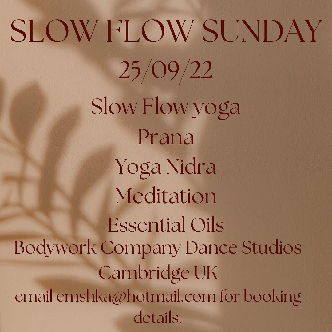 Come and greet the autumn equinox with a lovingly curated morning of self care.
A slow flow yoga practice will be followed by Pranayama to help clear and centre, a guided meditation and a blissful yoga Nidra to gently lull you to a place of deep rela