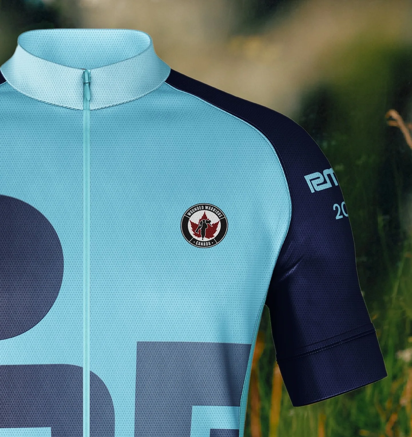 What started on our screens, will now ride the open road. 

A design built with intention, made to move with meaning in the grand event of @rideformentalhealthcanada (pedalling for our Canadian Veterans &amp; First Responders) 🏁