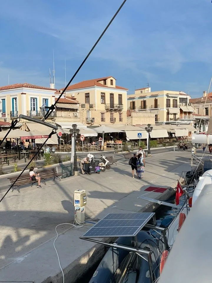 Day 18: Agrsiti to Aegina
Short sail to our final island where we enjoyed a full day in town swimming, shopping, relaxing, dining and marveling at the sunset. 
Just one final sail left to our trip and I'm both soaking up every moment and feeling the 