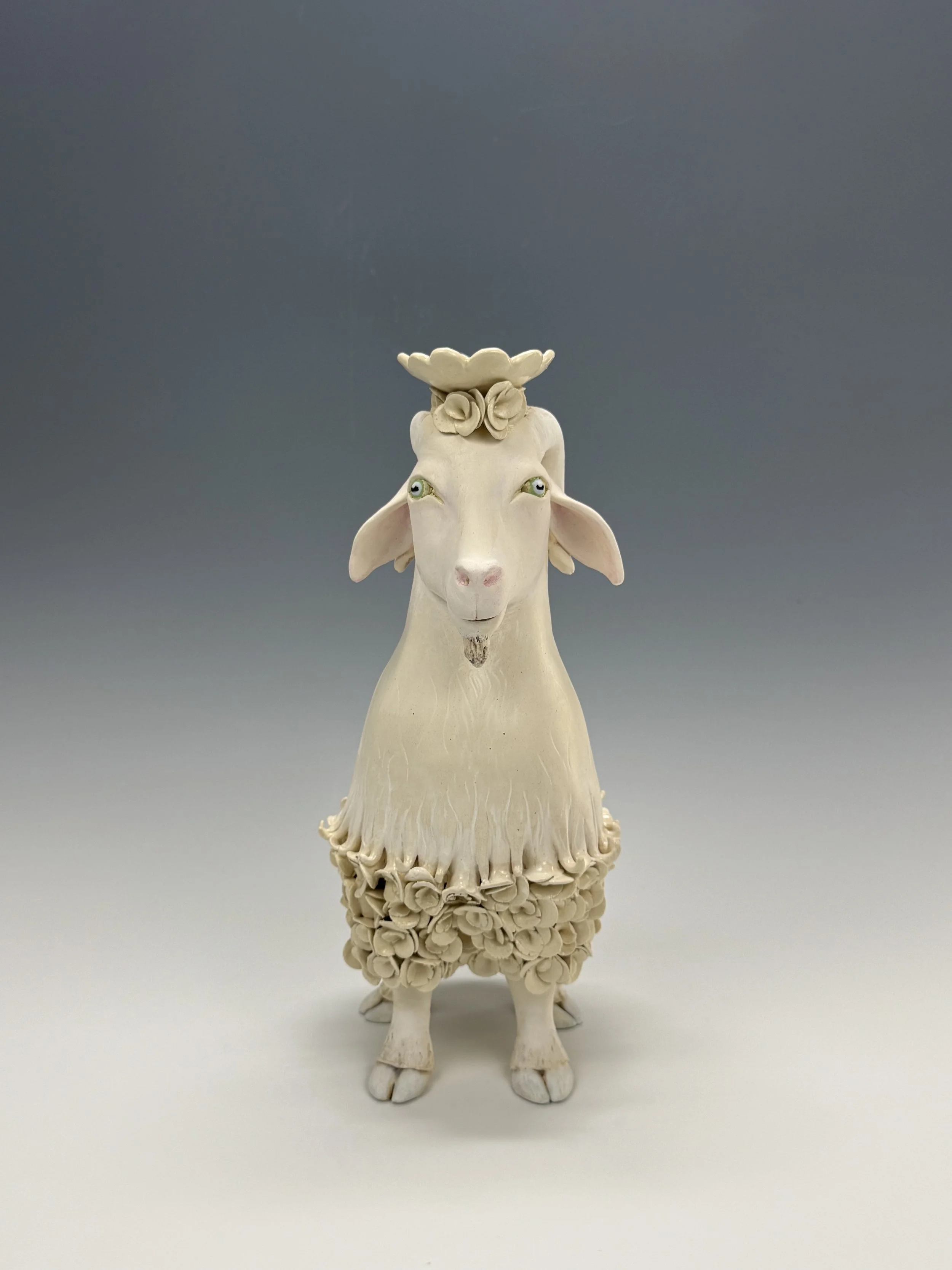 Goat Candleholder #1