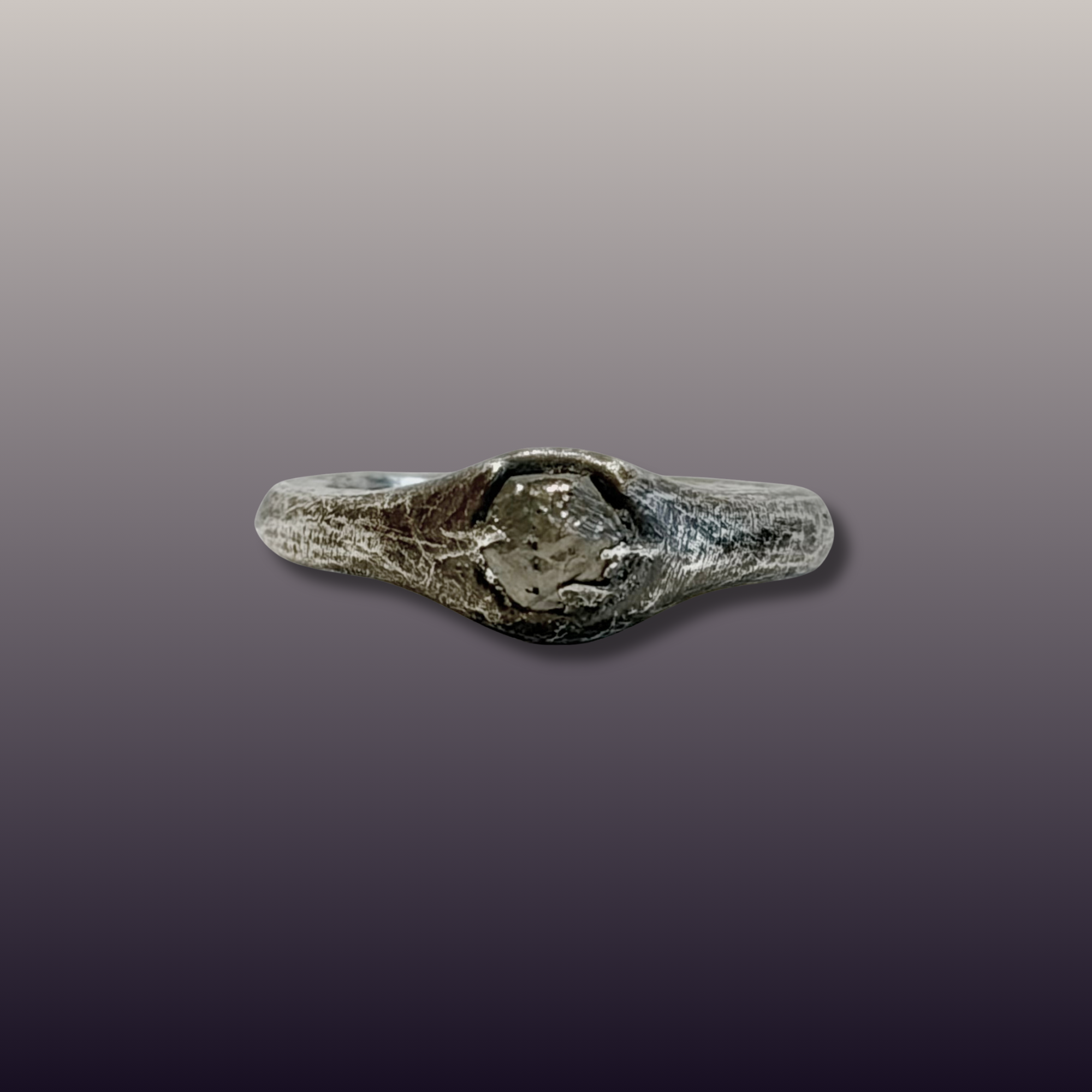 Raw Diamond Ring