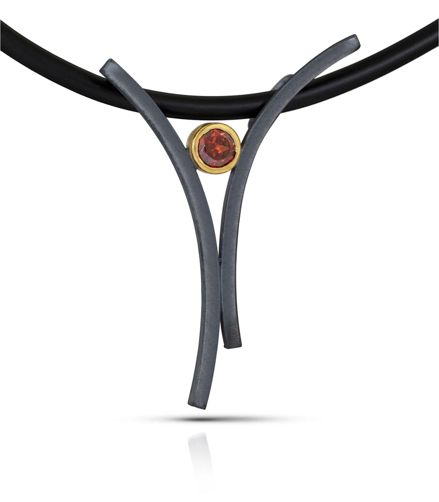 Jump for Joy Pendant with Garnet
