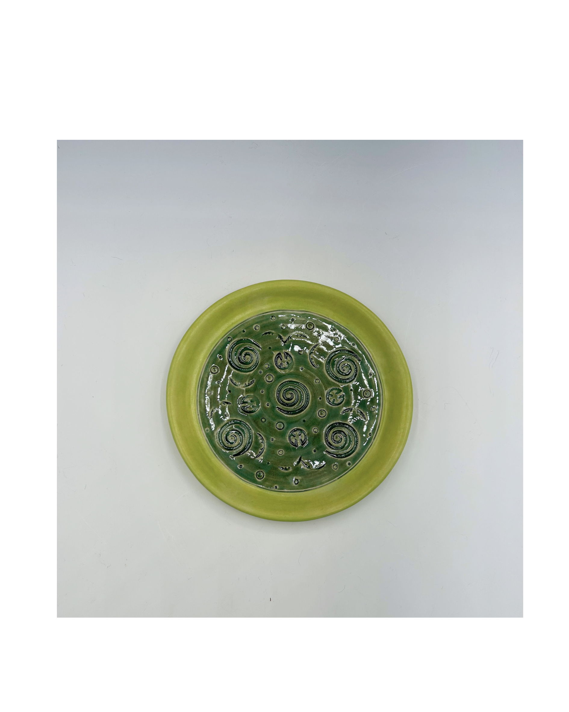 Small Green Plate