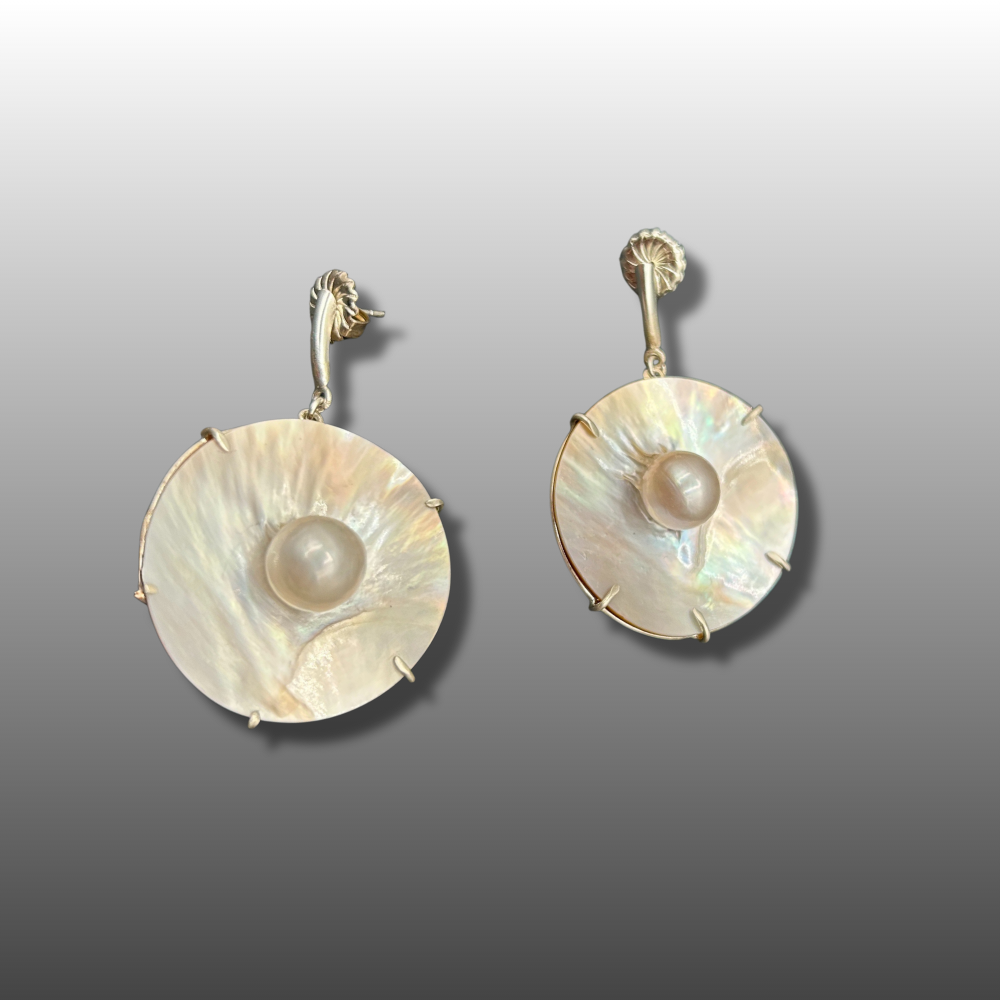 Blister Pearl Earrings