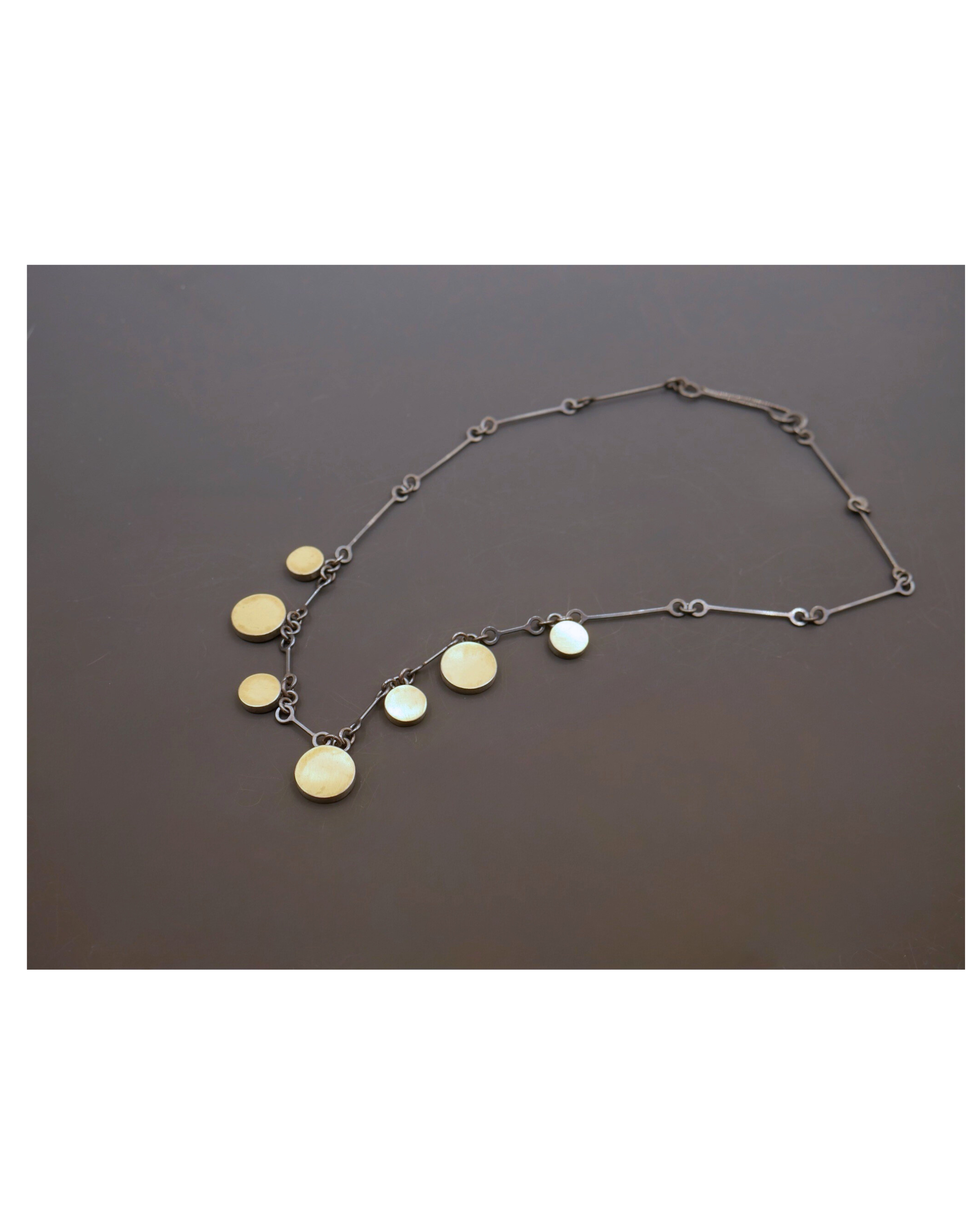 22K Gold Dot Necklace