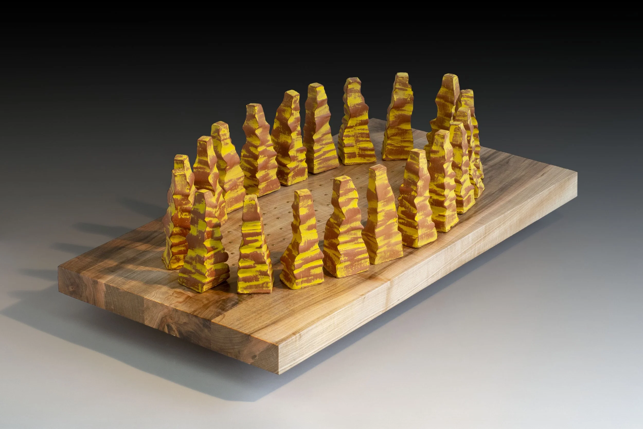 Yellow Stonehenge Bowl